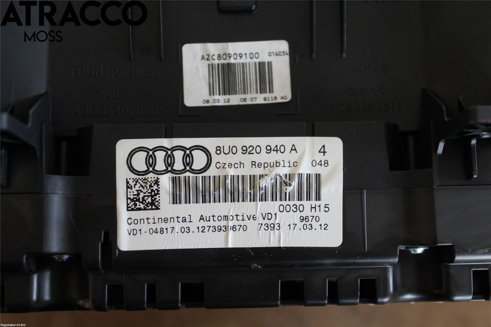 Audi Q3 8U 12-18 Instrument Komb