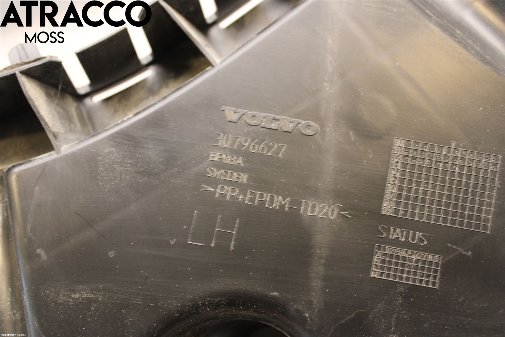 Volvo S60 11-13 Stötfsidostycke Mellanlägg