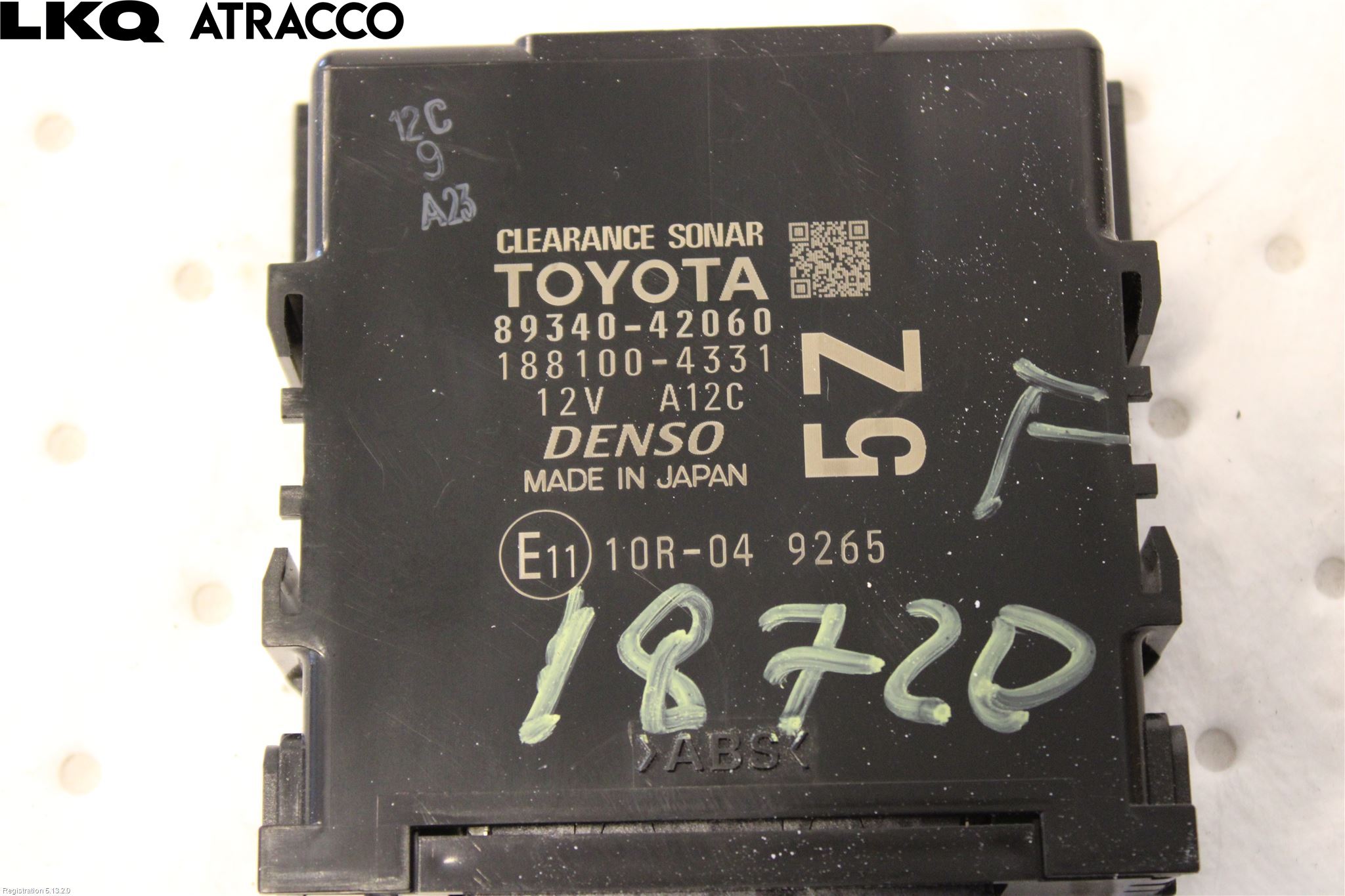 Toyota RAV4 19- Styrenhet Parkeringshjälp