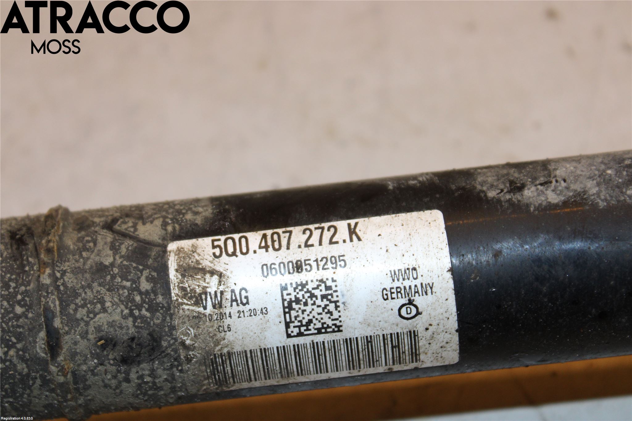Volkswagen VW GOLF / E-GOLF VII 13-20 Drivaxel Fram Höger