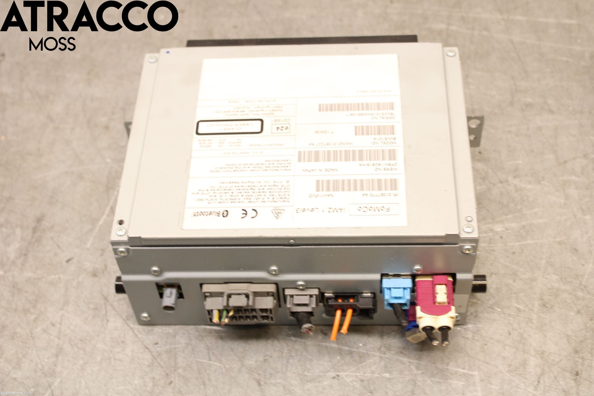 Volvo V40 12-19 Cd Radio - Multimediapanel