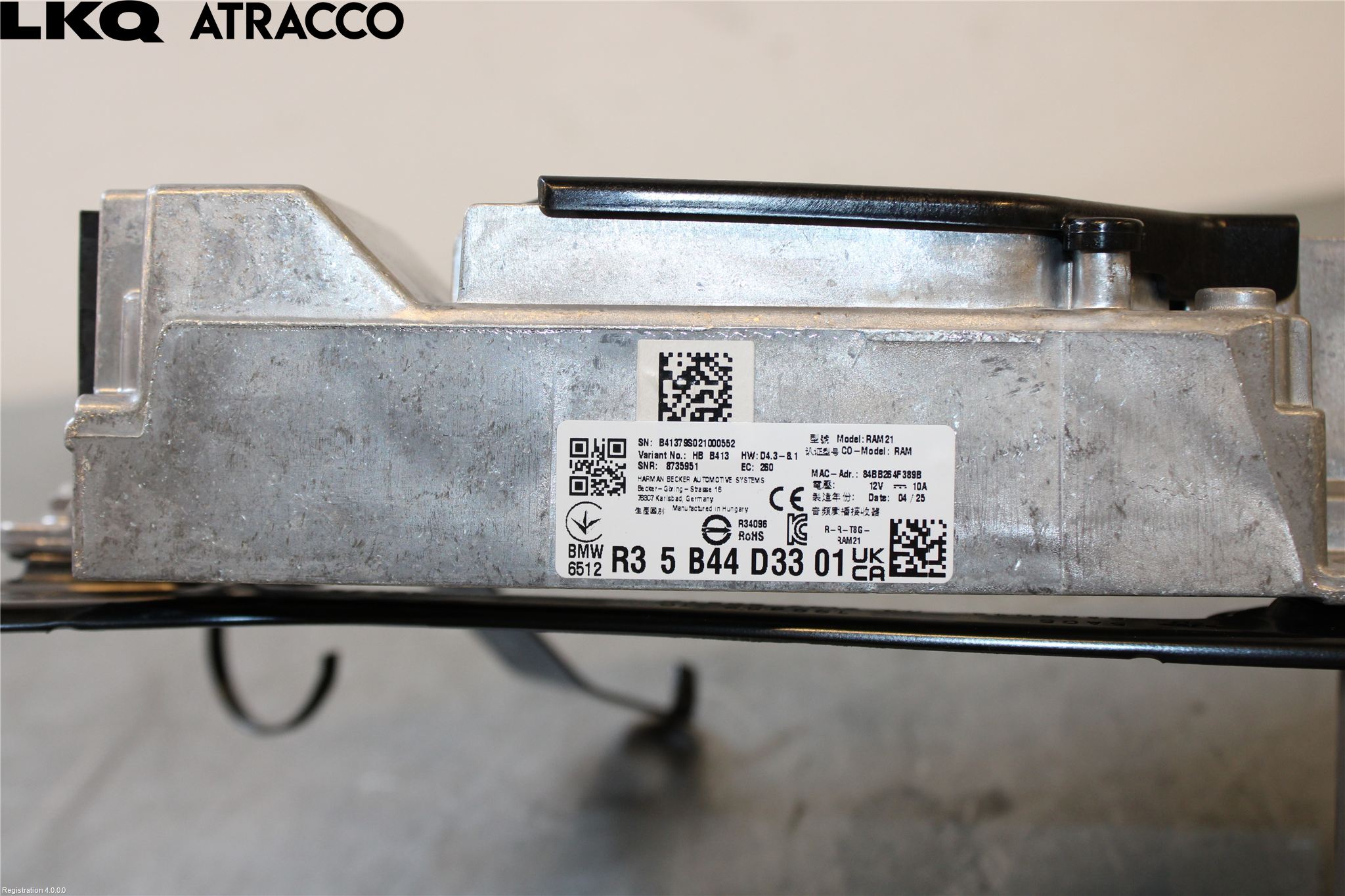 BMW X1/iX1 U11 23- Radio-Stereo Förstärkare
