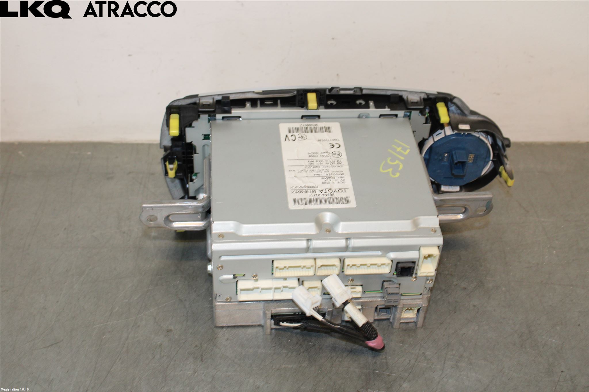 Toyota YARIS XP130 15-20 Radio