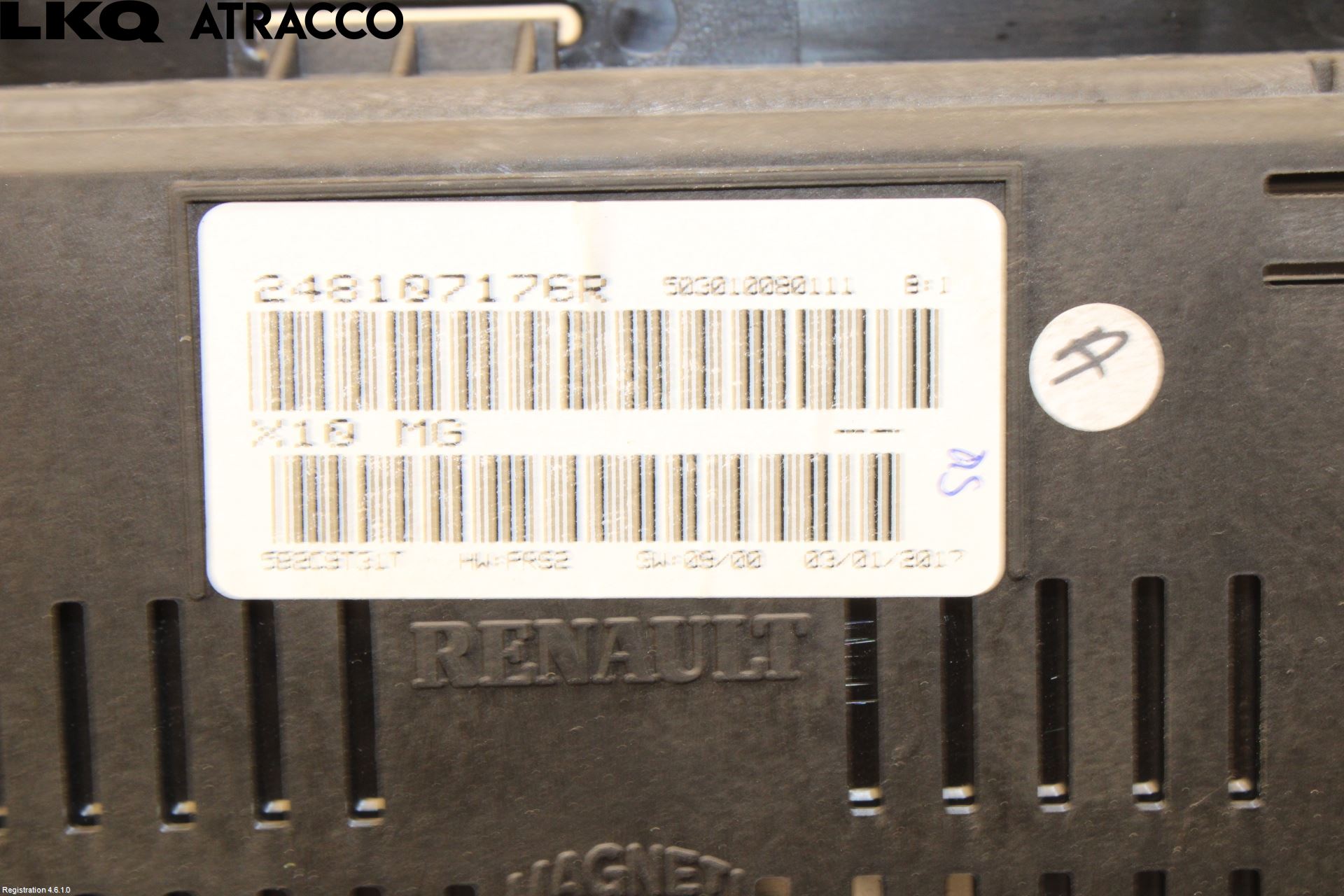 Renault ZOE/E-TECH 13- Instrument Komb