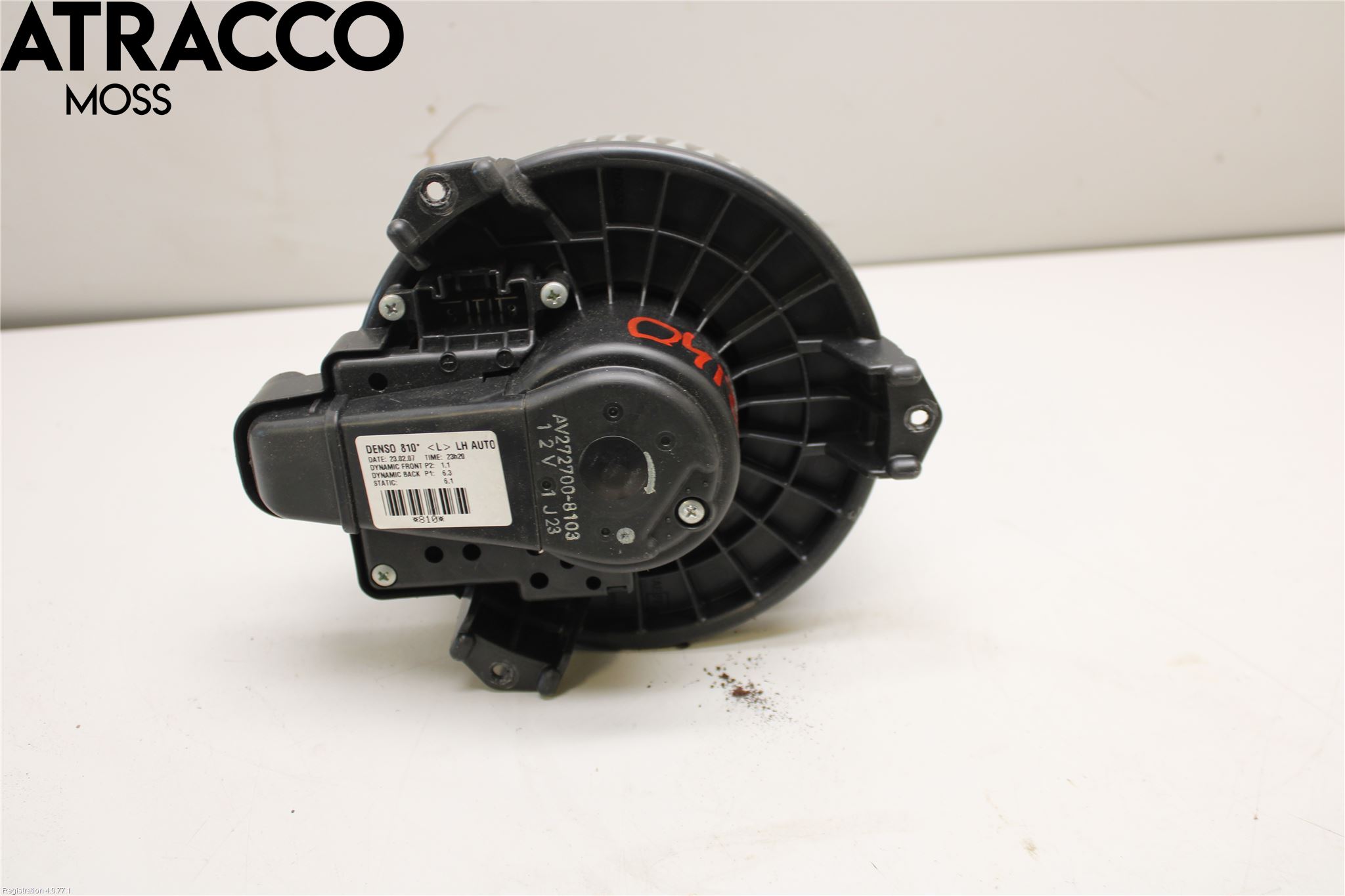 Toyota AURIS 07-09 Värmefläkt