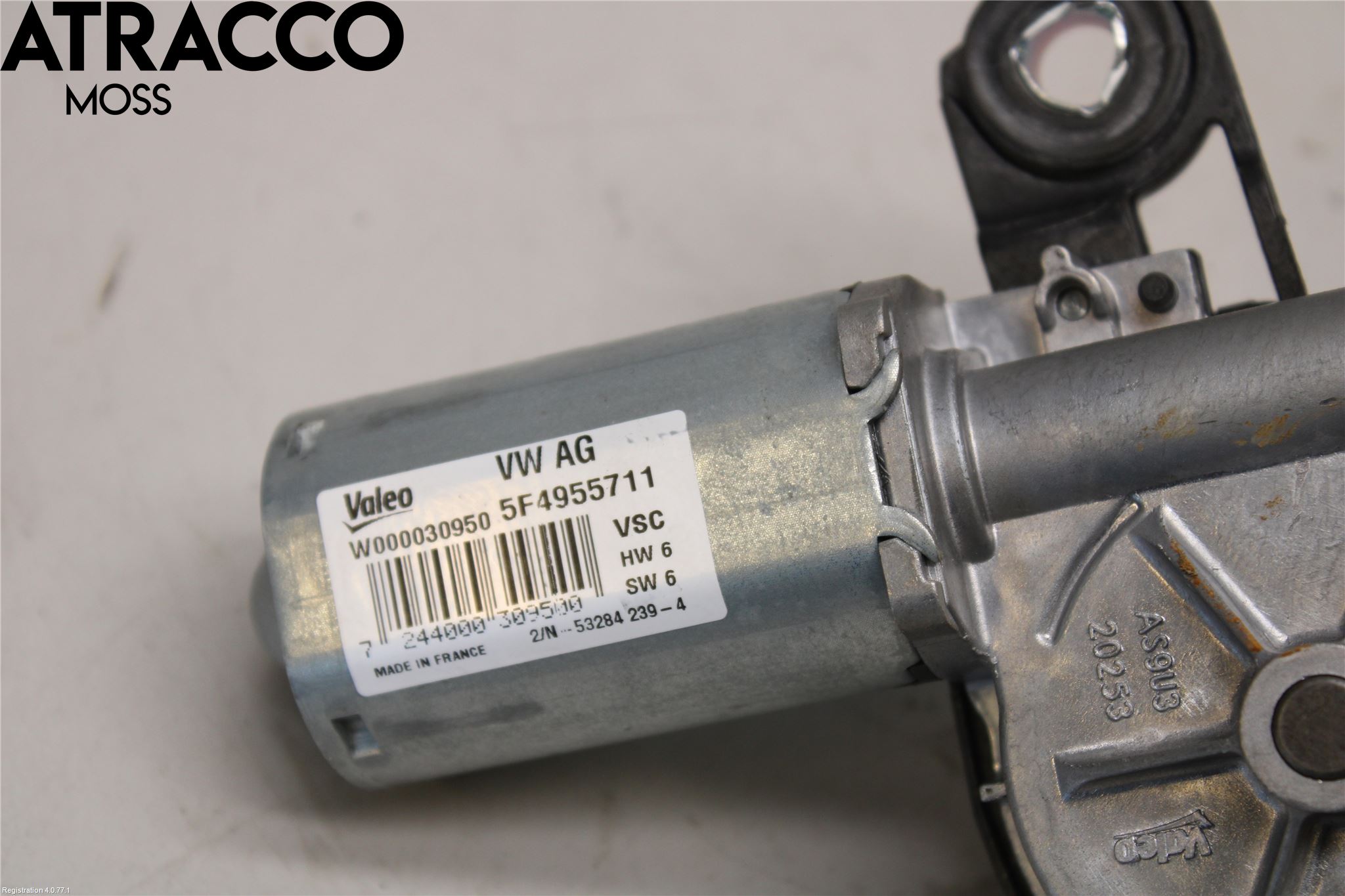 Skoda OCTAVIA (5E) 13-20 Torkarmotor Baklucka