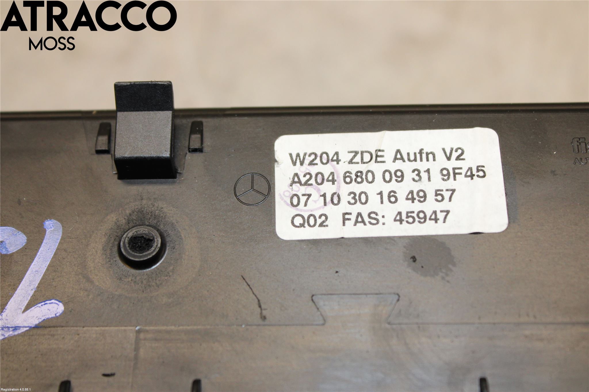 Mercedes-Benz MB C-KLASS (W204) 07-15 Multifunktionsdisplay