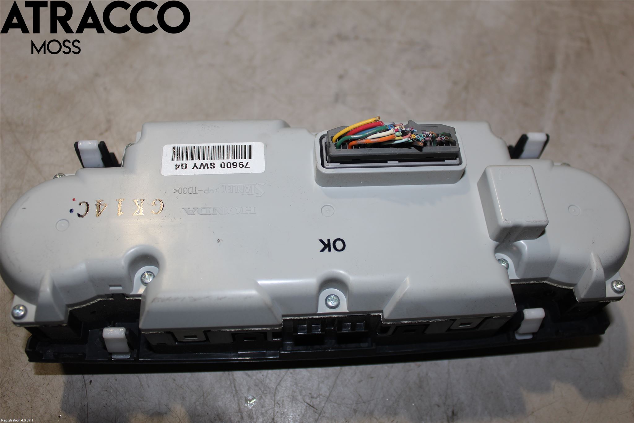 Honda CR-V 07-12 Ac Styrenhet Ac Manöveren