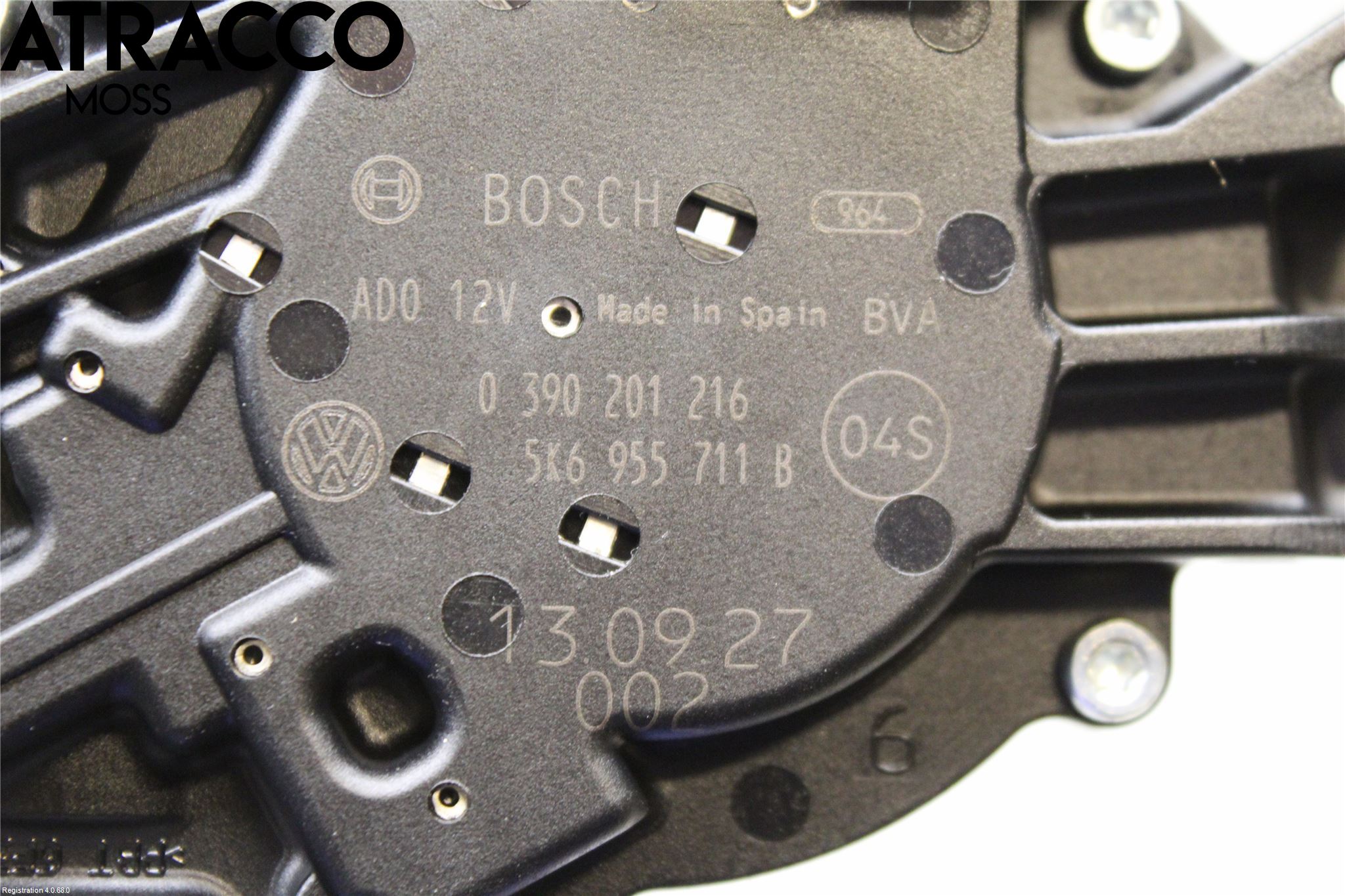Volkswagen VW TOURAN 10-15 Torkarmotor Baklucka