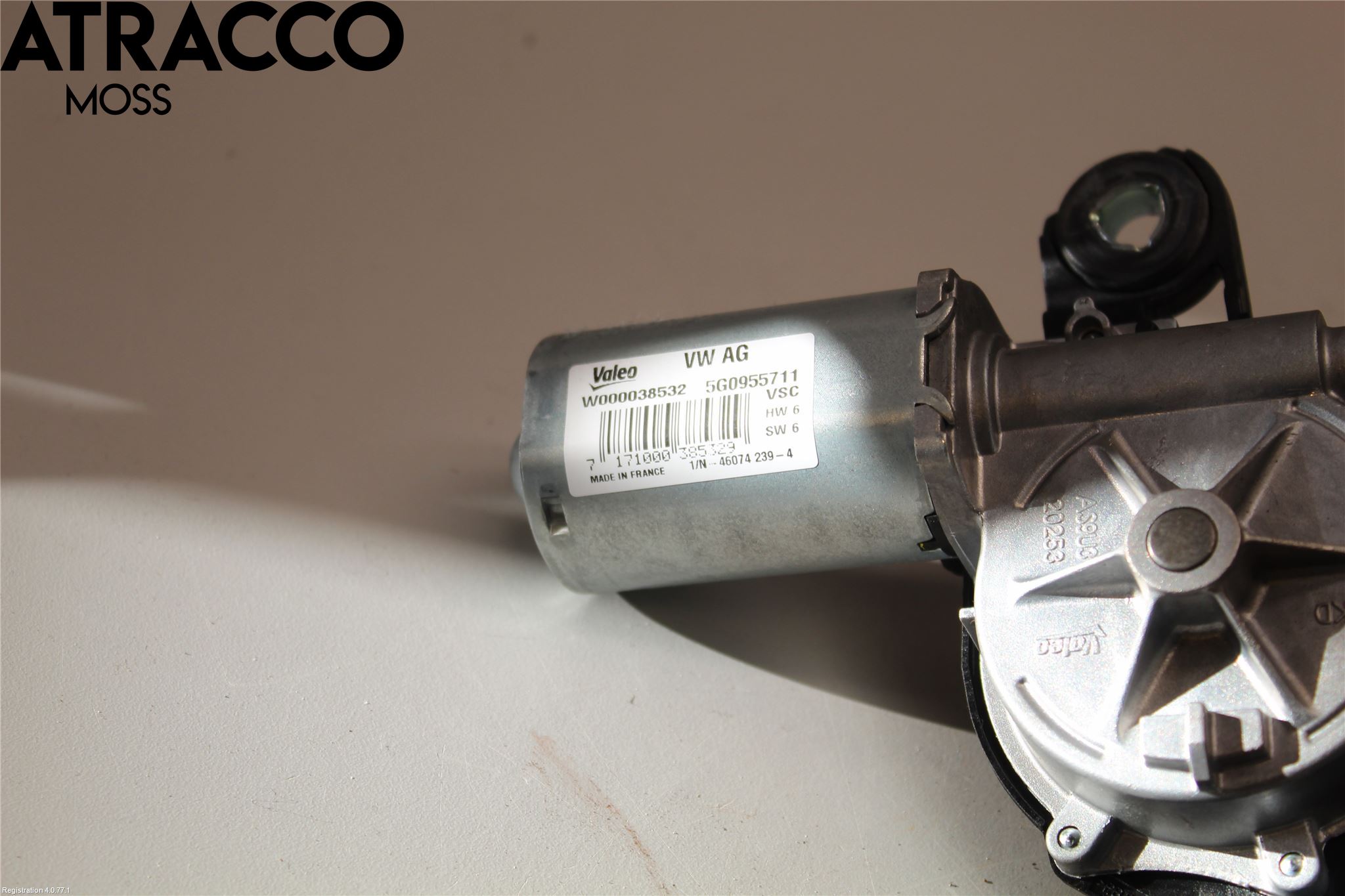 Volkswagen VW GOLF / E-GOLF VII 13-20 Torkarmotor Baklucka