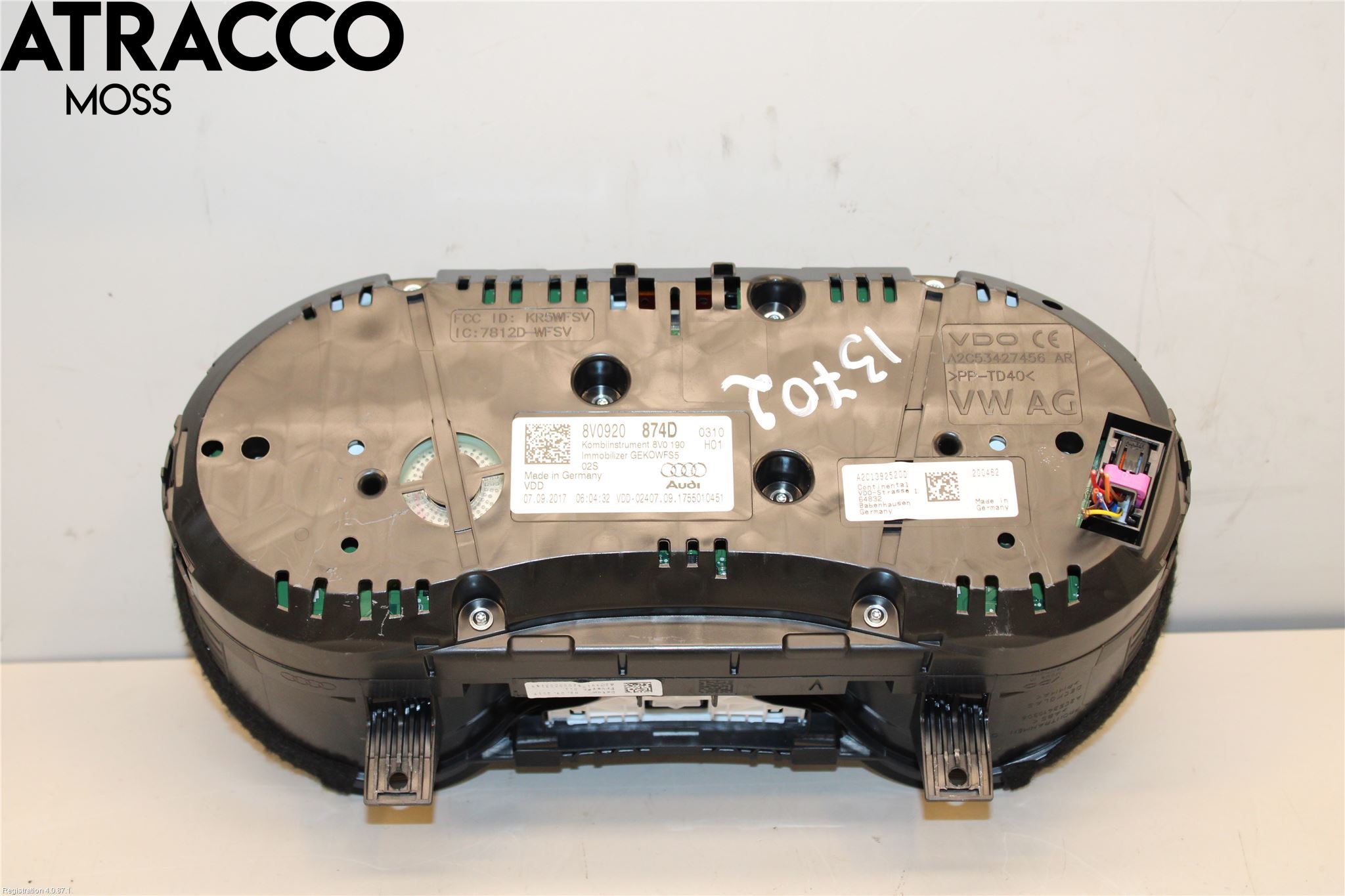 Audi A3/S3 8V 13-20 Instrument Komb