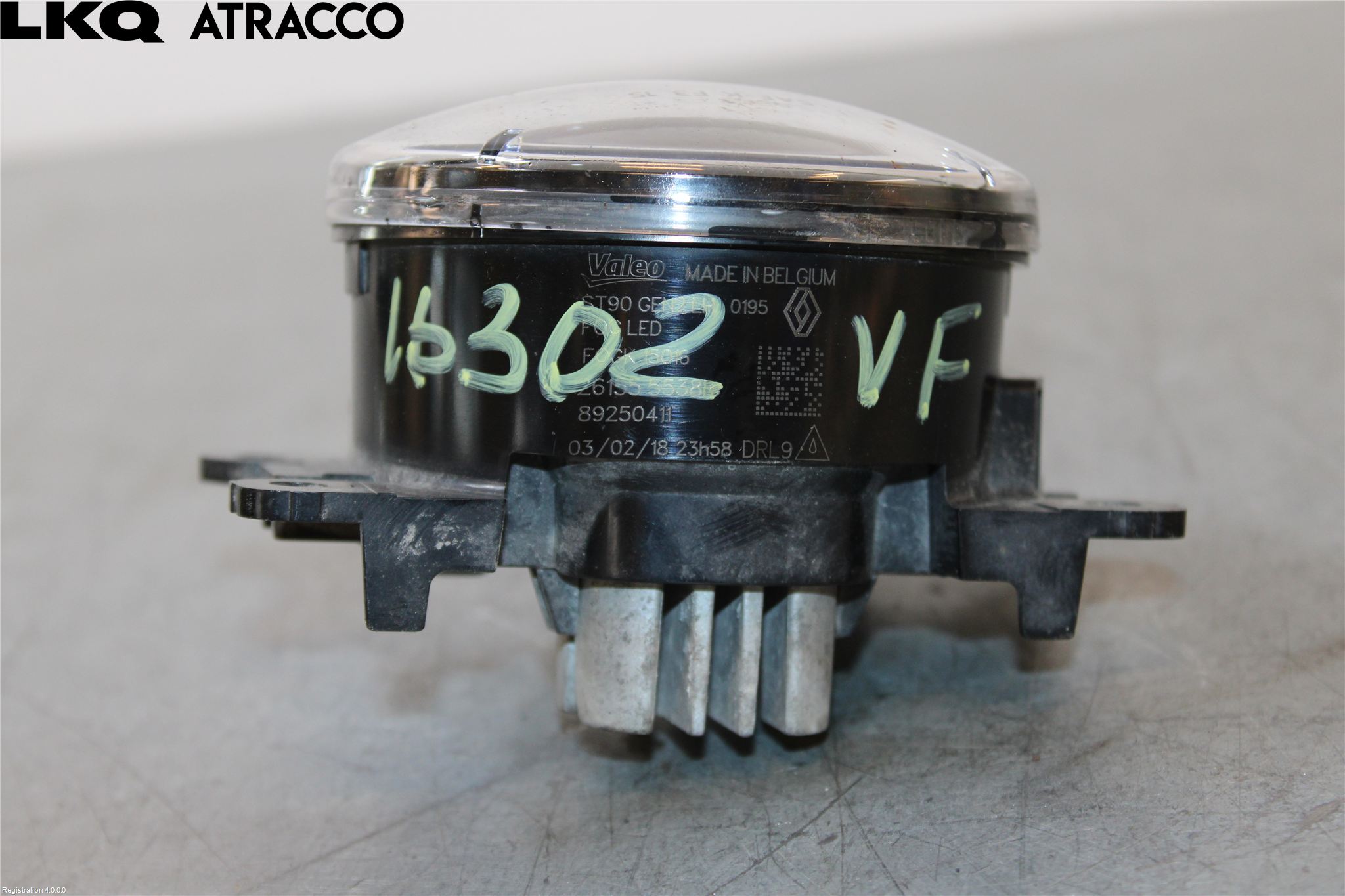 Renault CAPTUR 13-19 Dimljus-Varselljus Fram