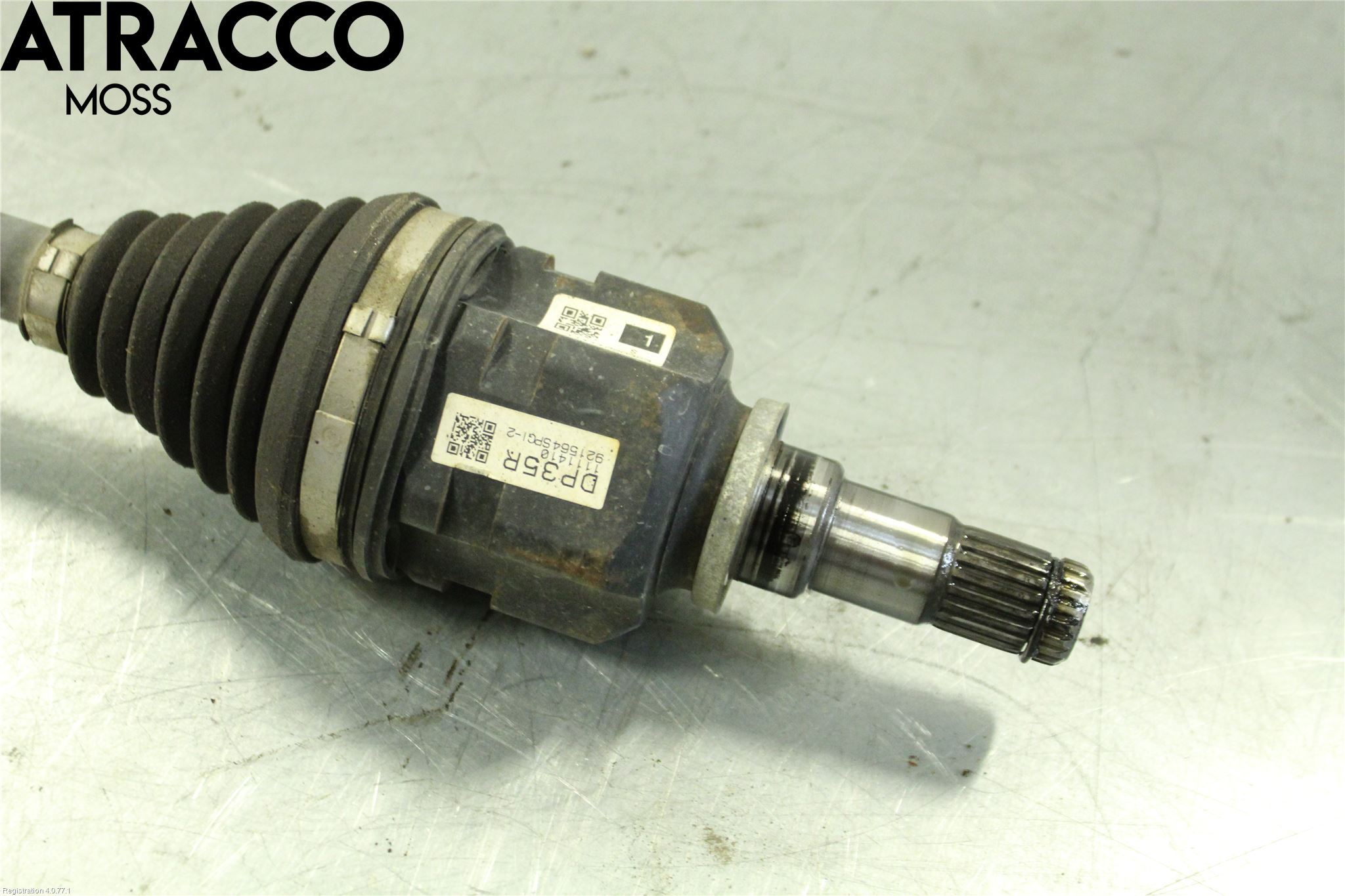 Toyota VERSO-S 11-16 Drivaxel Fram Höger