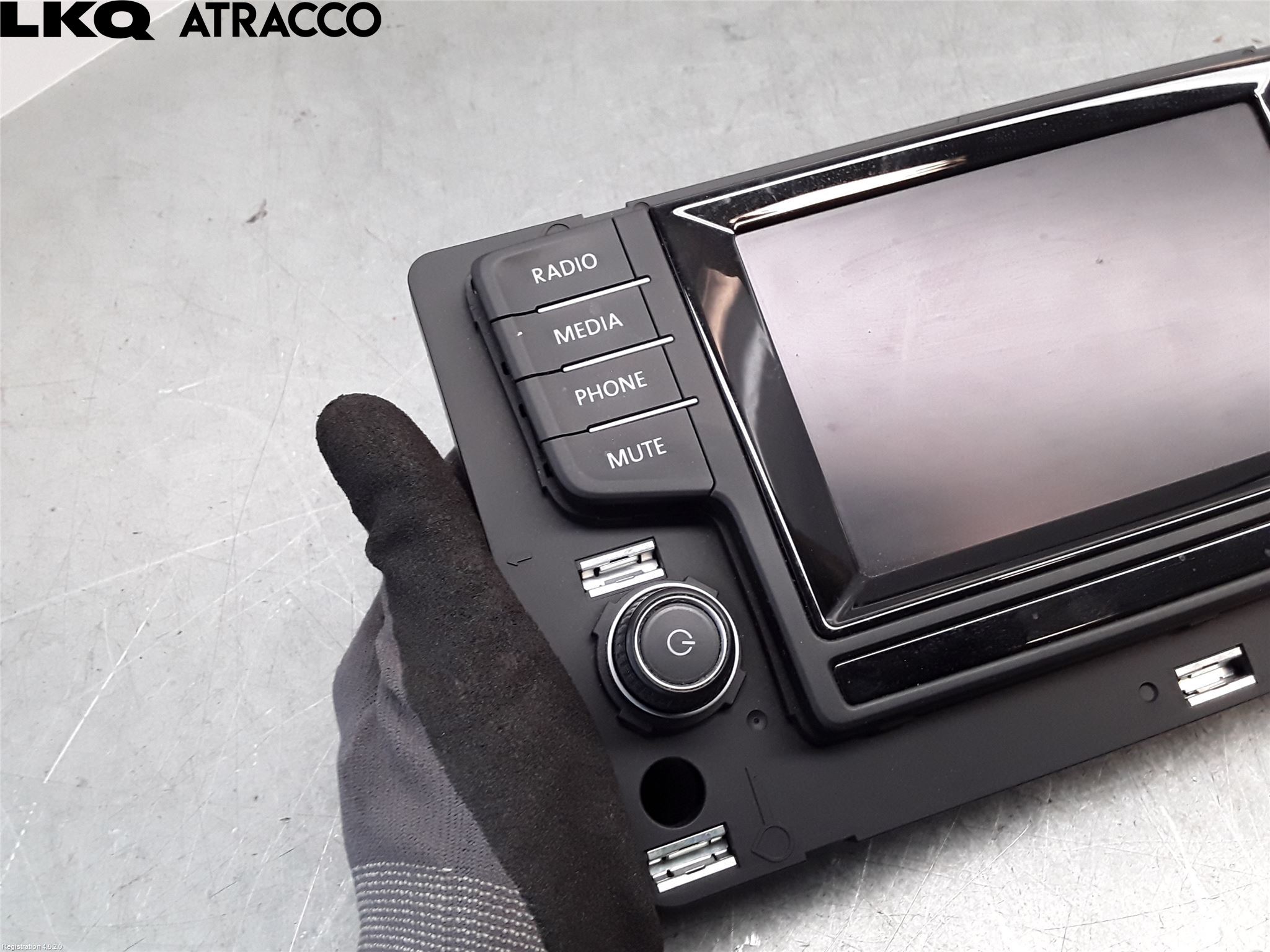Volkswagen VW GOLF / E-GOLF VII 13-20 Multifunktionsdisplay