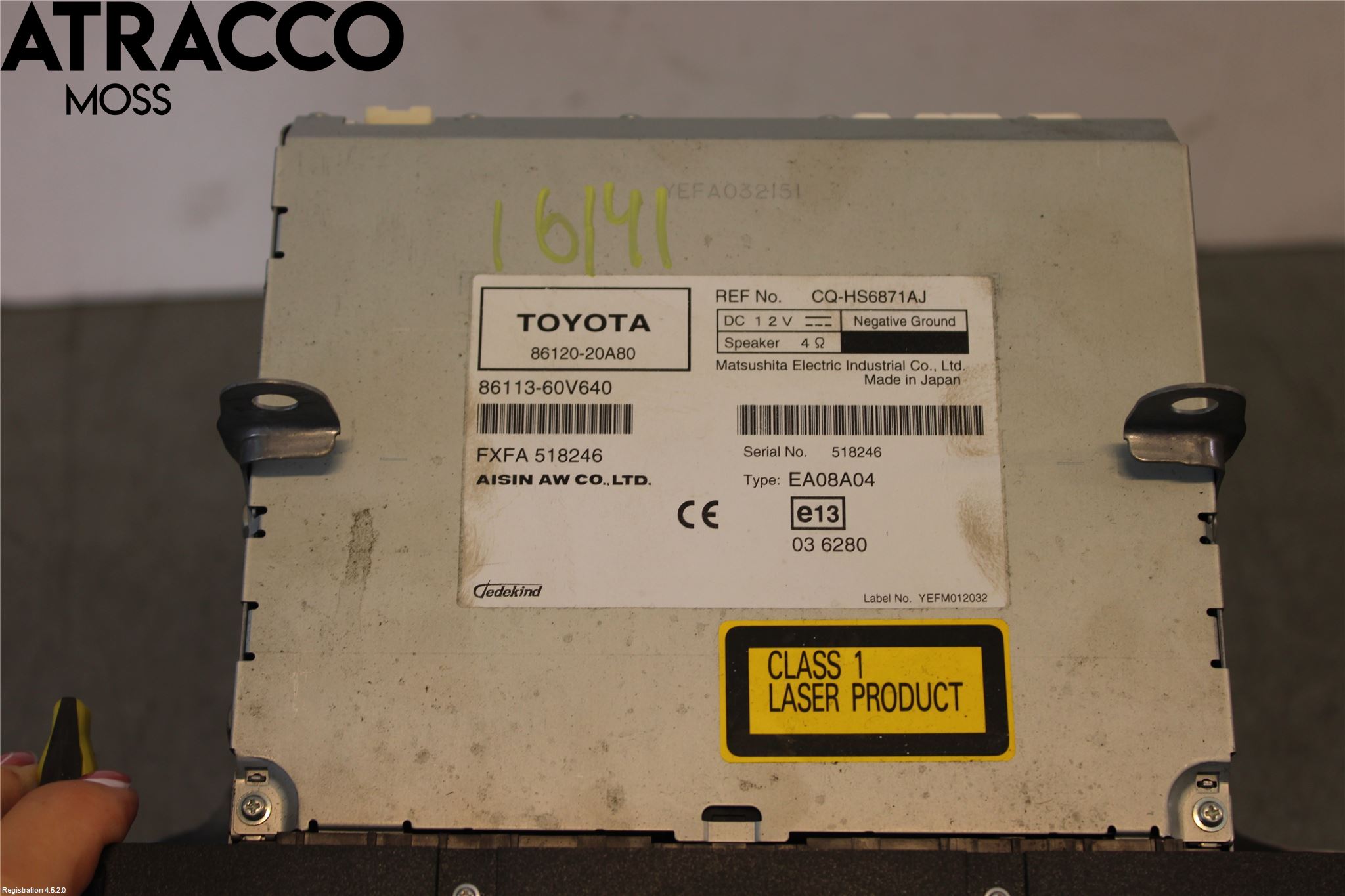 Toyota AVENSIS 09-15 Cd Radio - Multimediapanel