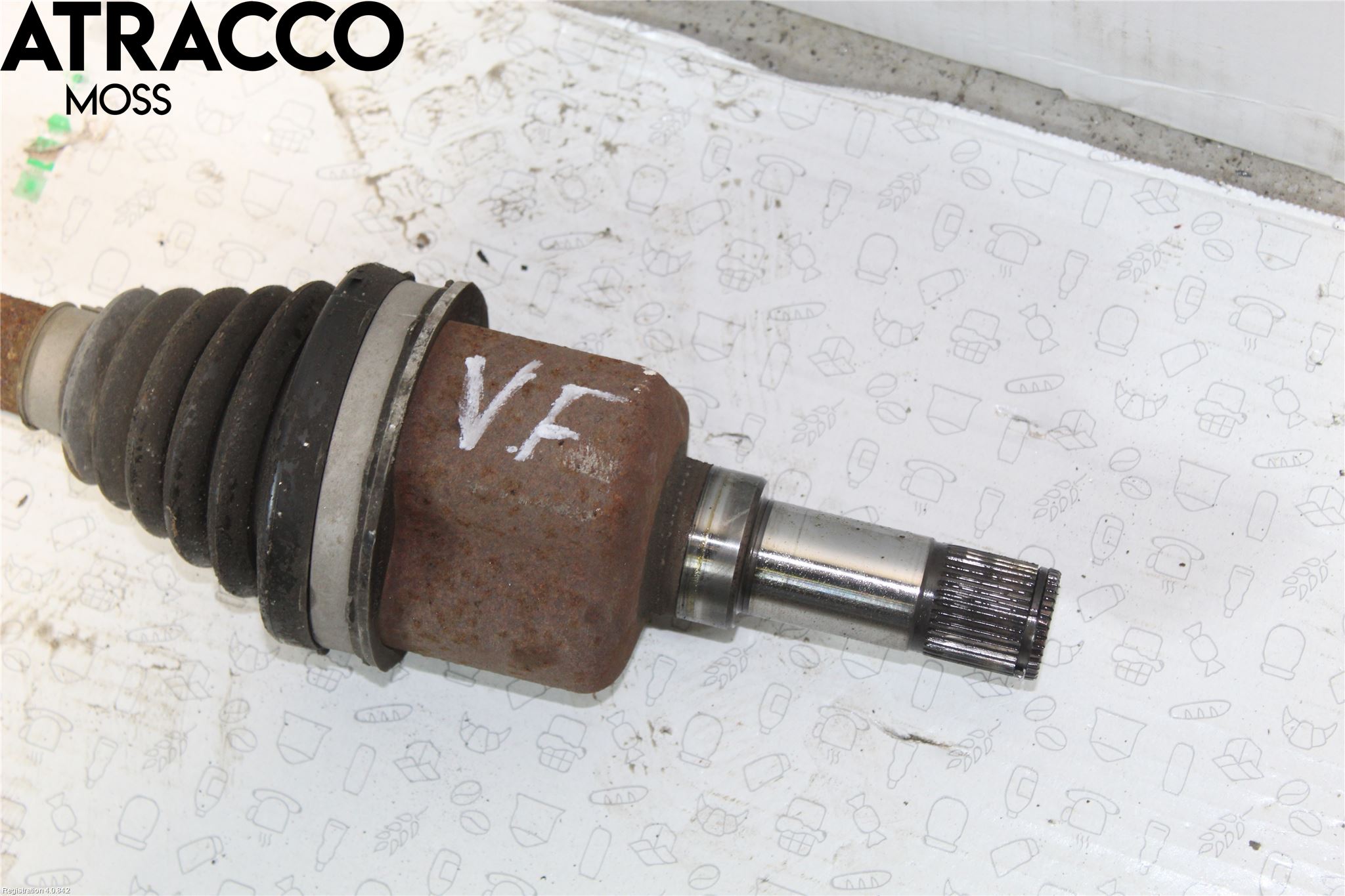 Ford TRANSIT    06-13 Drivaxel Fram Vänster