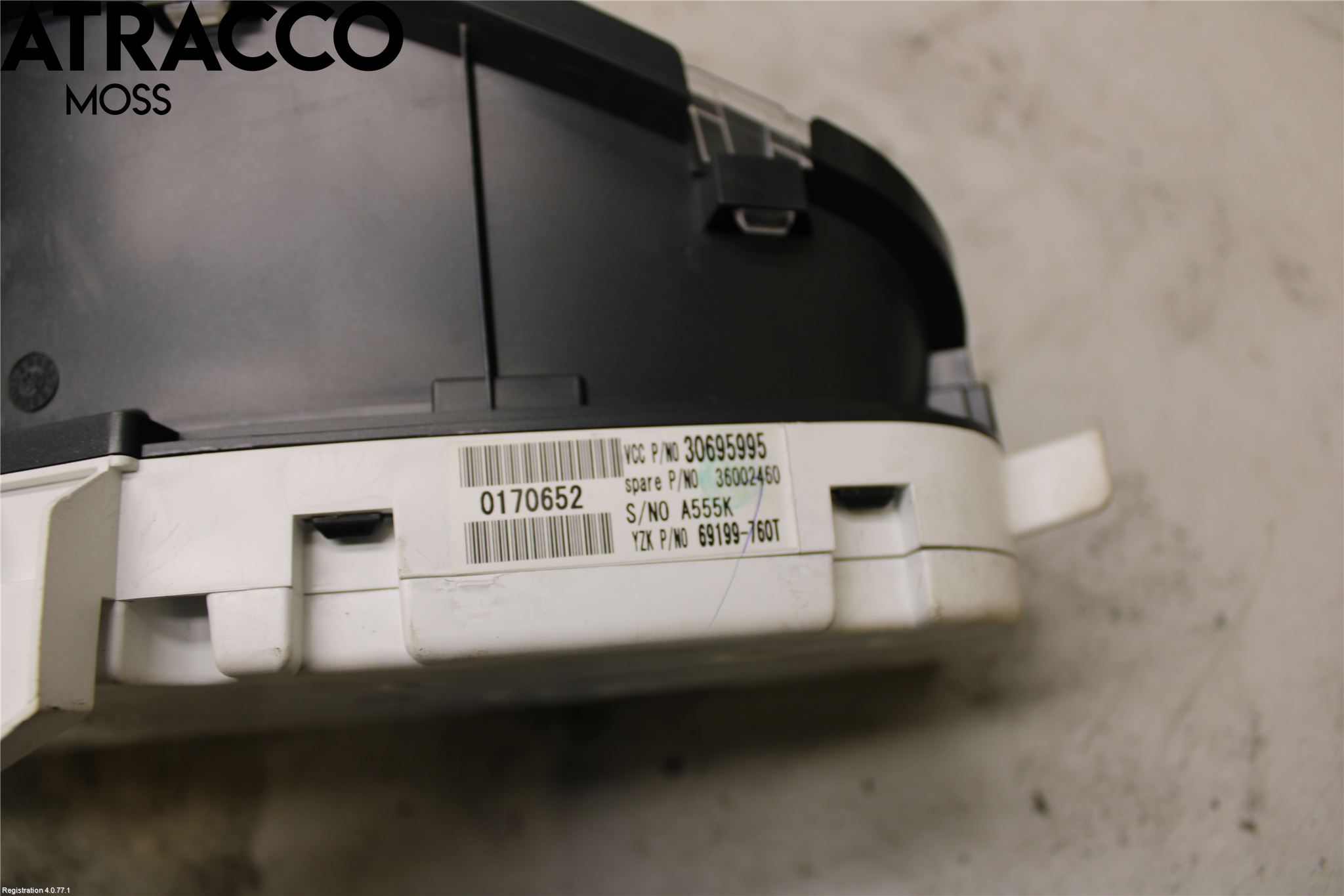 Volvo S40 08-12 Instrument Hast