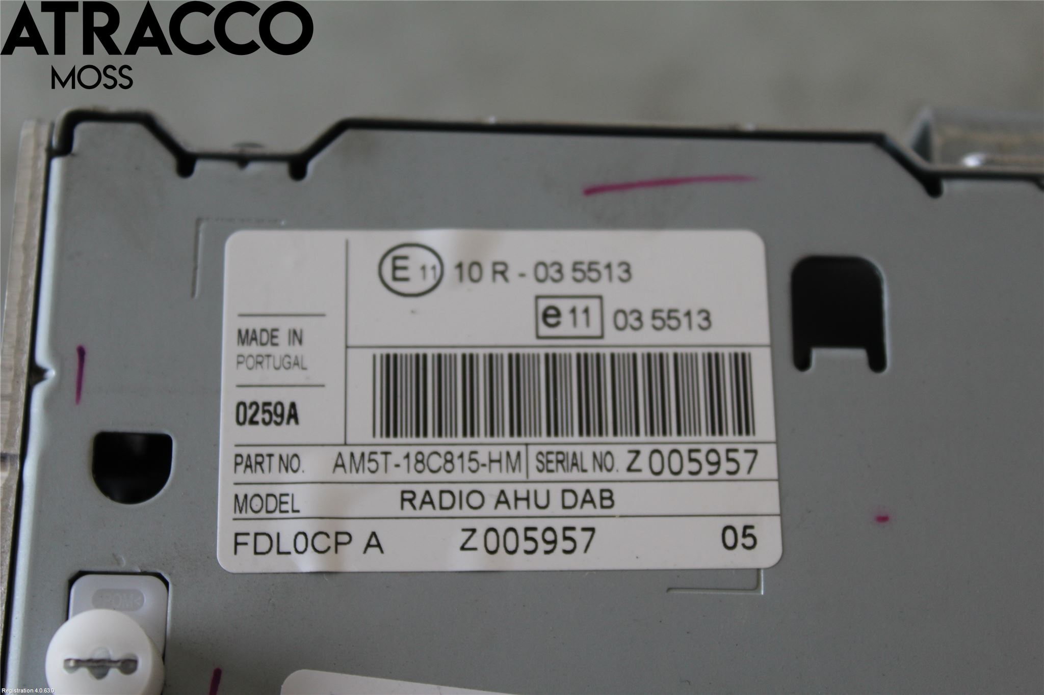 Ford FIESTA 13-17 Cd Radio - Multimediapanel