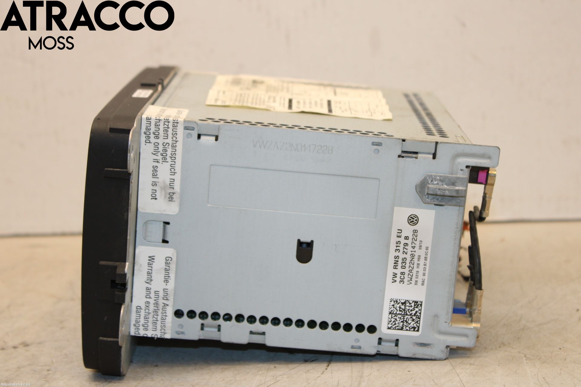 Volkswagen VW TOURAN 10-15 Cd Radio - Multimediapanel