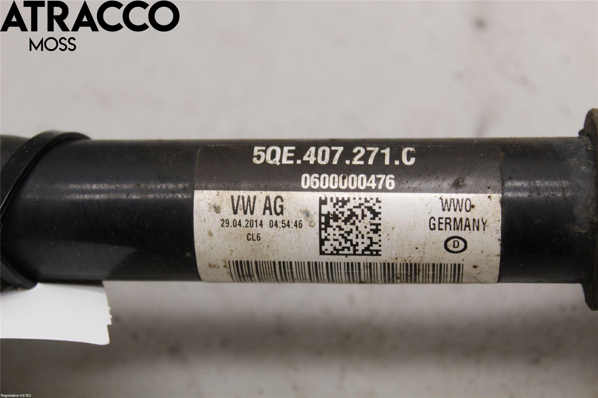 Volkswagen VW GOLF / E-GOLF VII 13-20 Drivaxel Fram Vänster