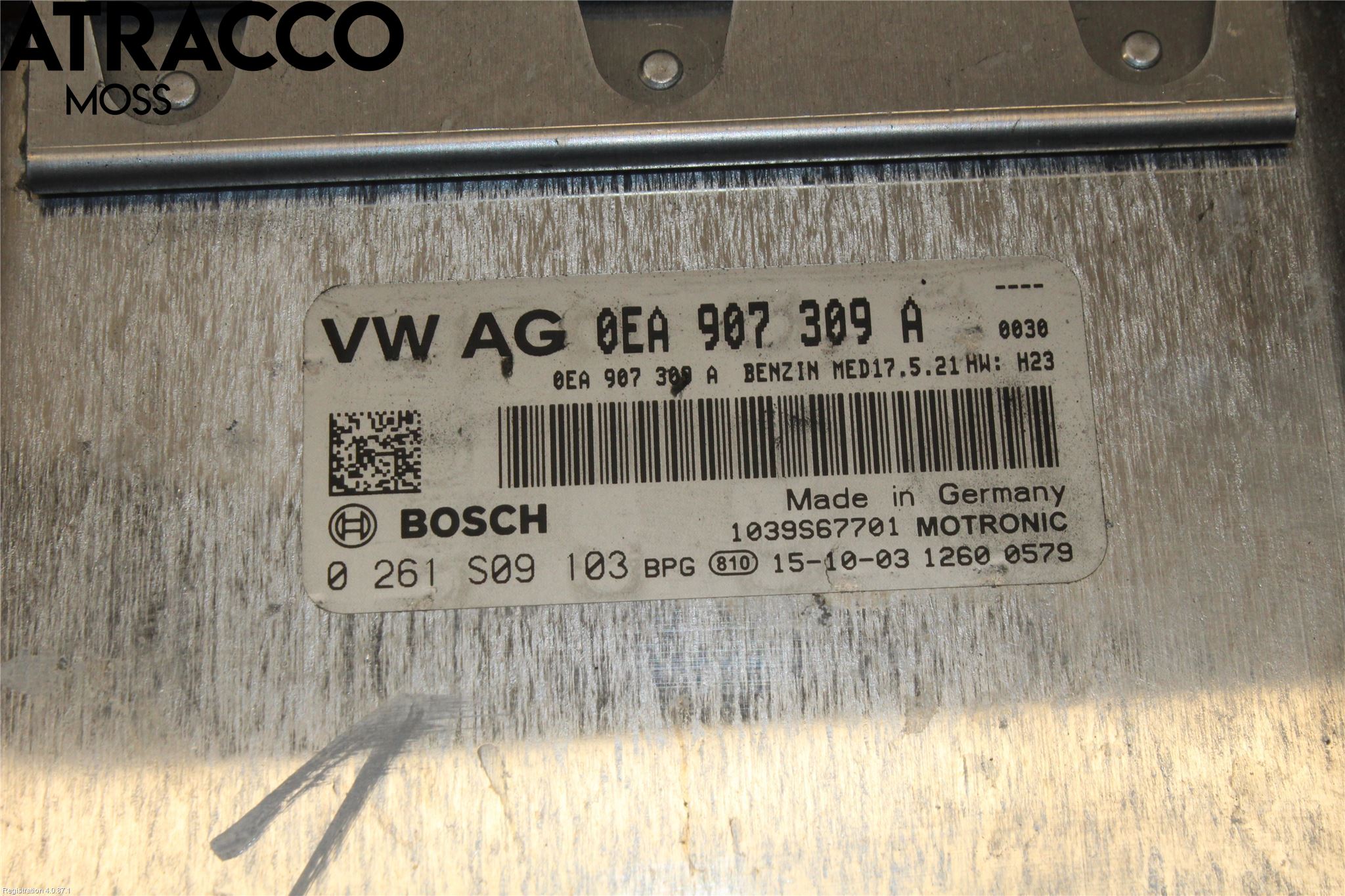 Volkswagen VW GOLF / E-GOLF VII 13-20 Styrenhet Insprut Bensin