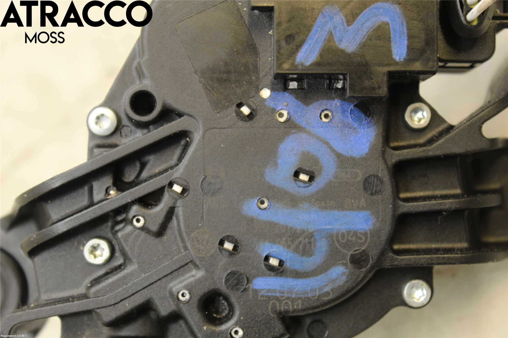 Volkswagen VW GOLF VI 09-13 Torkarmotor Baklucka