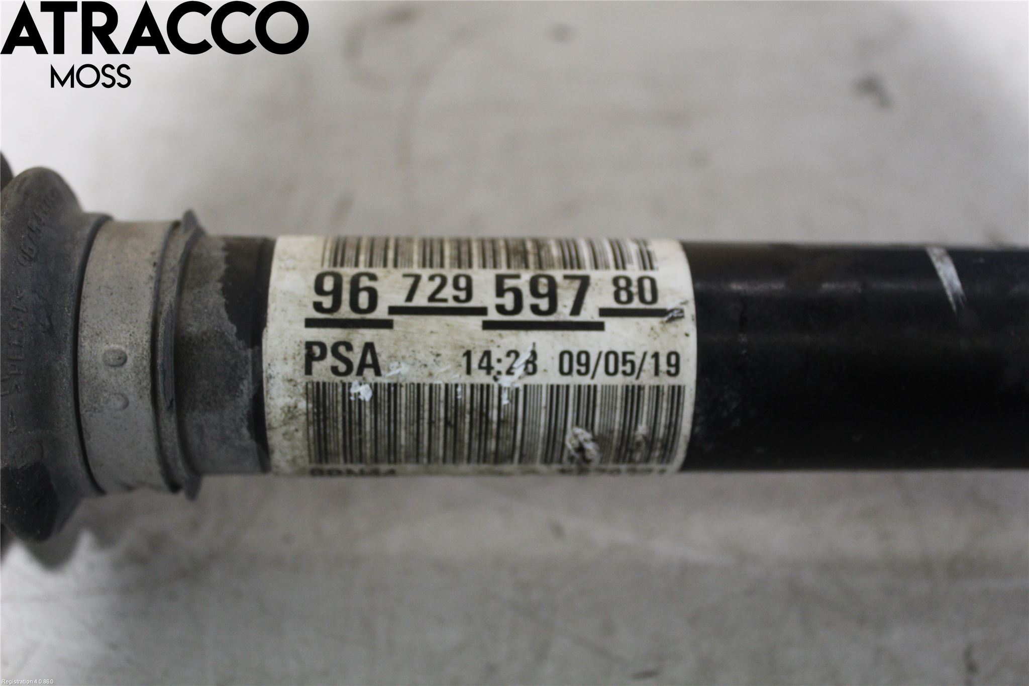 Peugeot 508 11-18 Drivaxel Fram Vänster