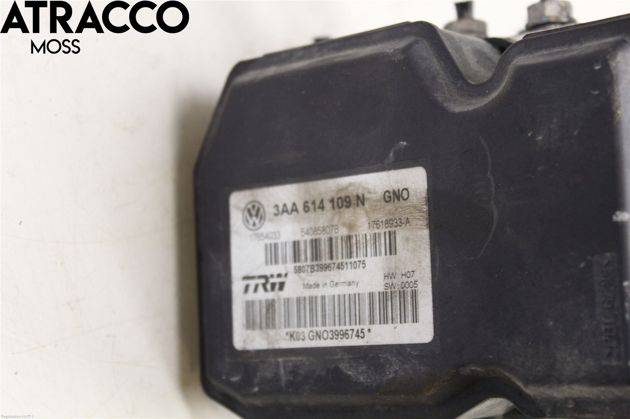 Volkswagen VW PASSAT 11-14 Abs Hydraulaggregat