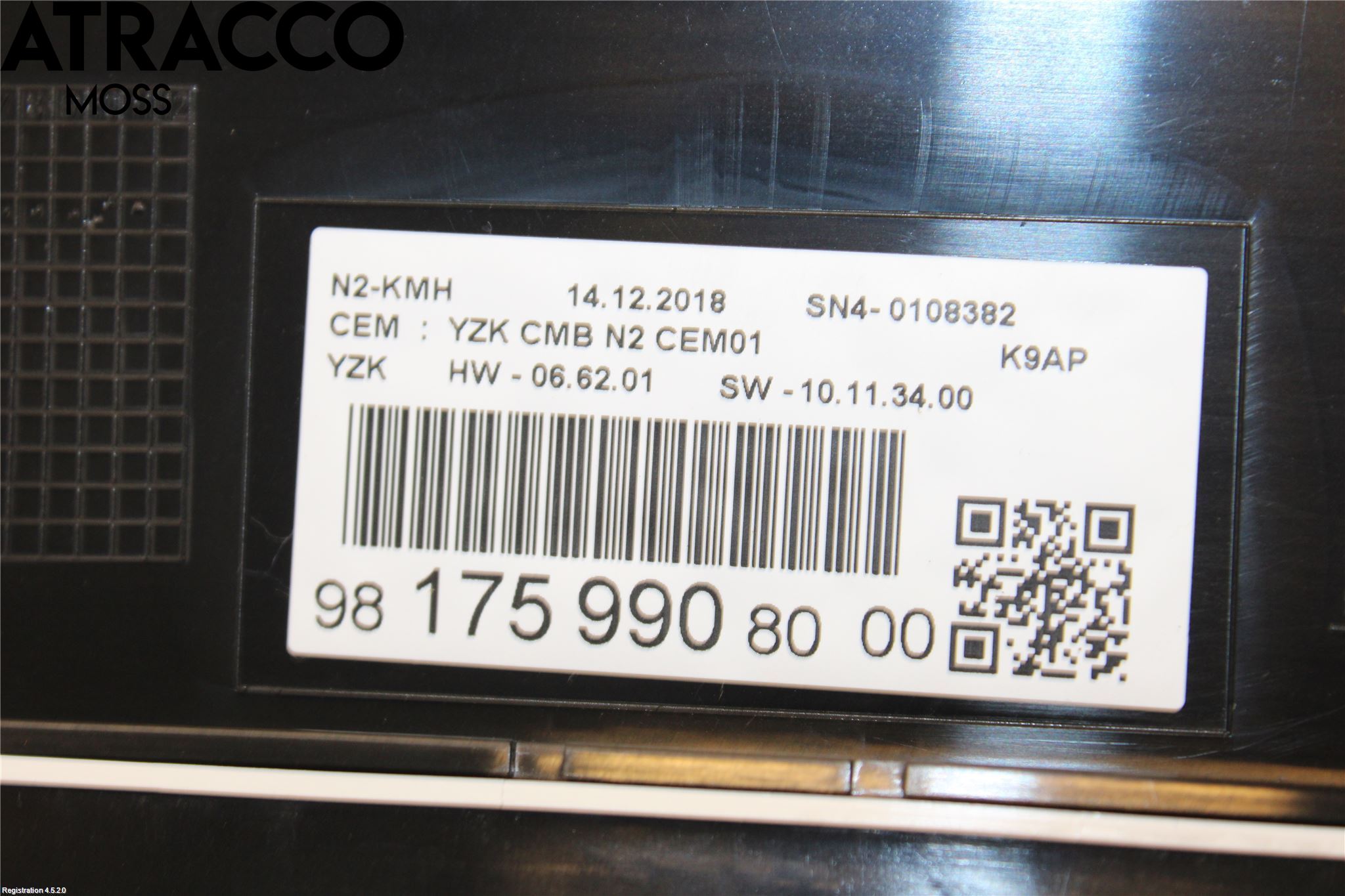 Peugeot PARTNER/E-PARTNER 19- Instrument Komb