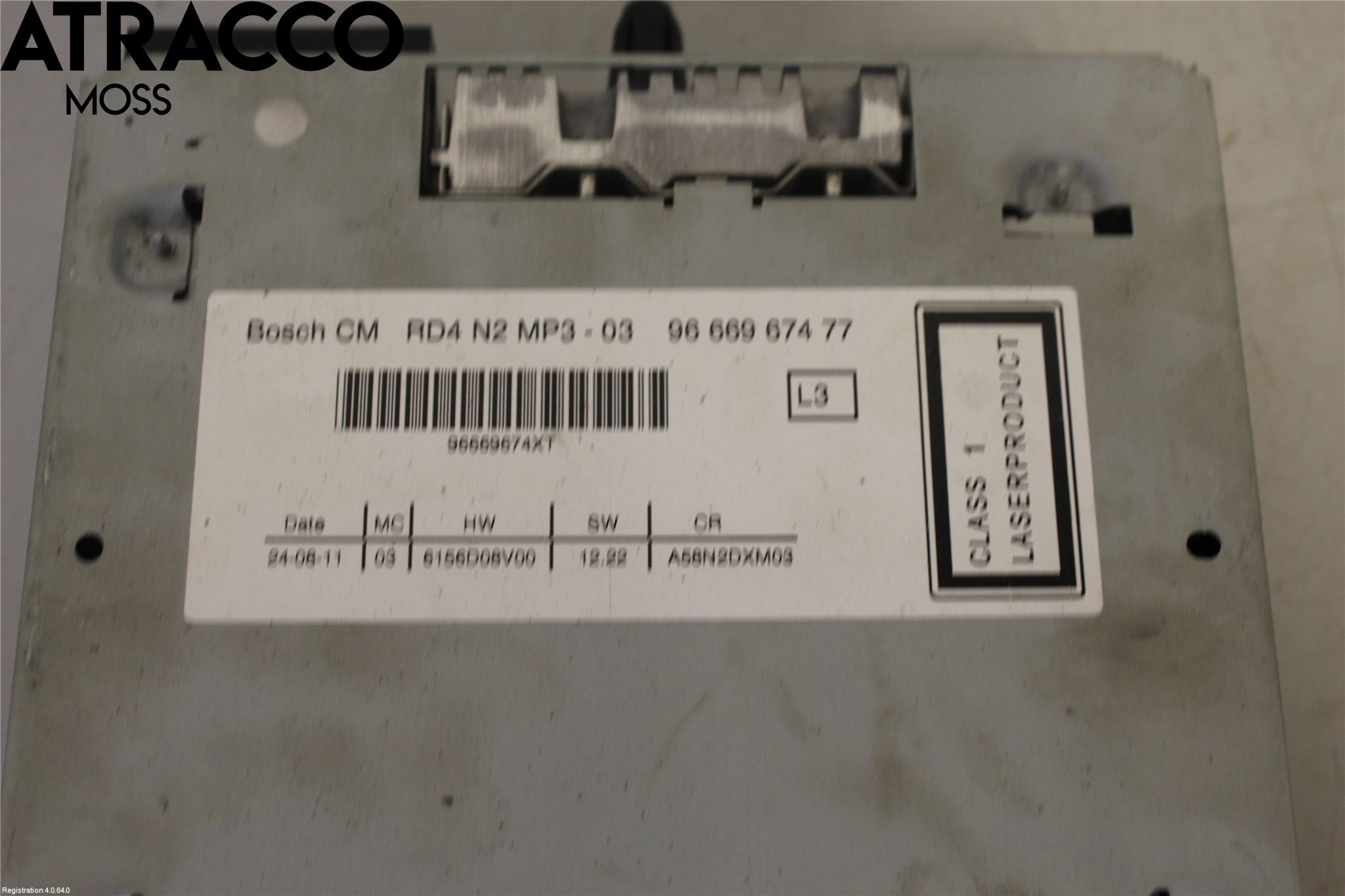 Peugeot 3008 09-16 Cd Radio - Multimediapanel