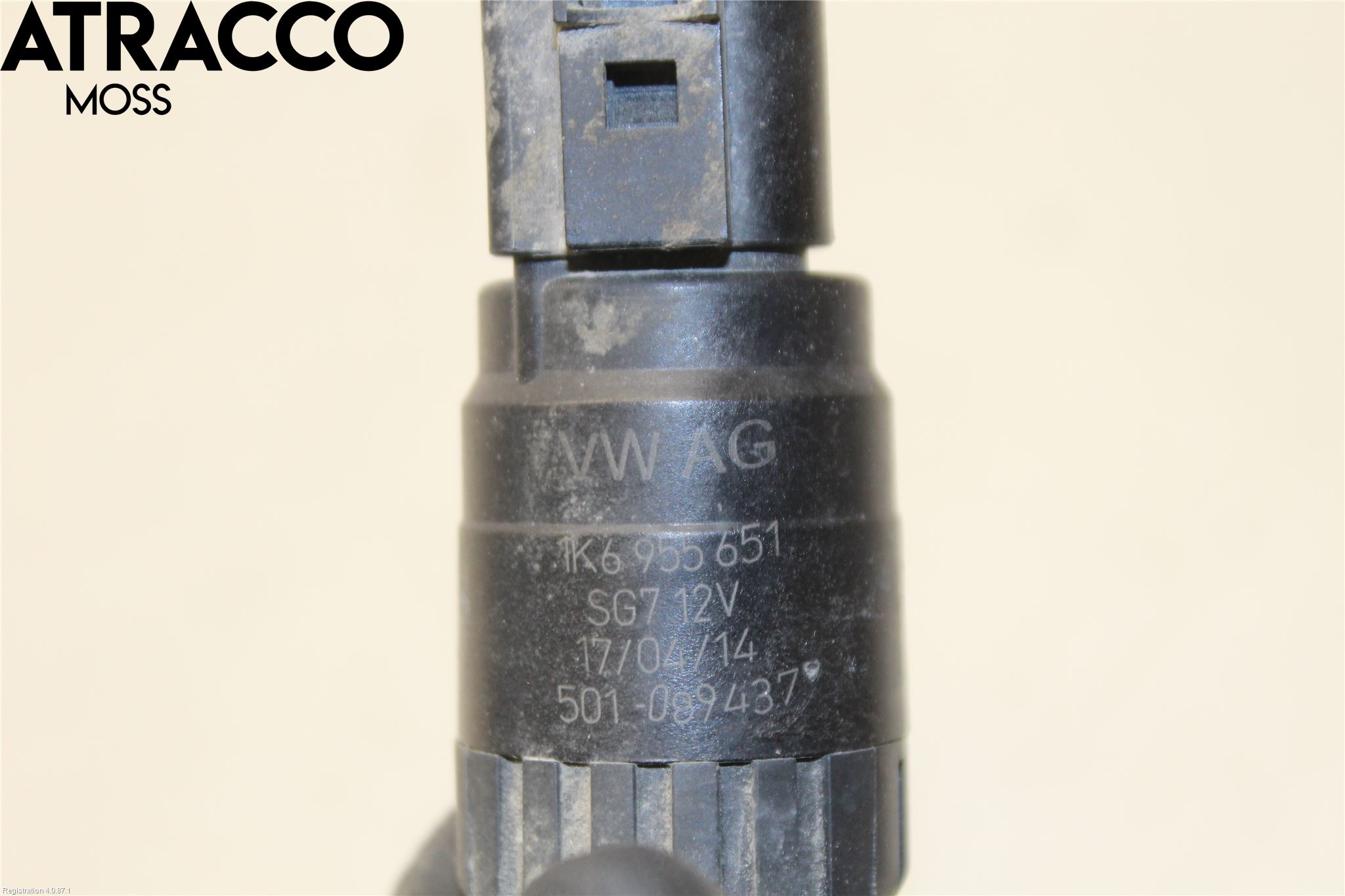 Volkswagen VW GOLF / E-GOLF VII 13-20 Spolarpump Baklucka