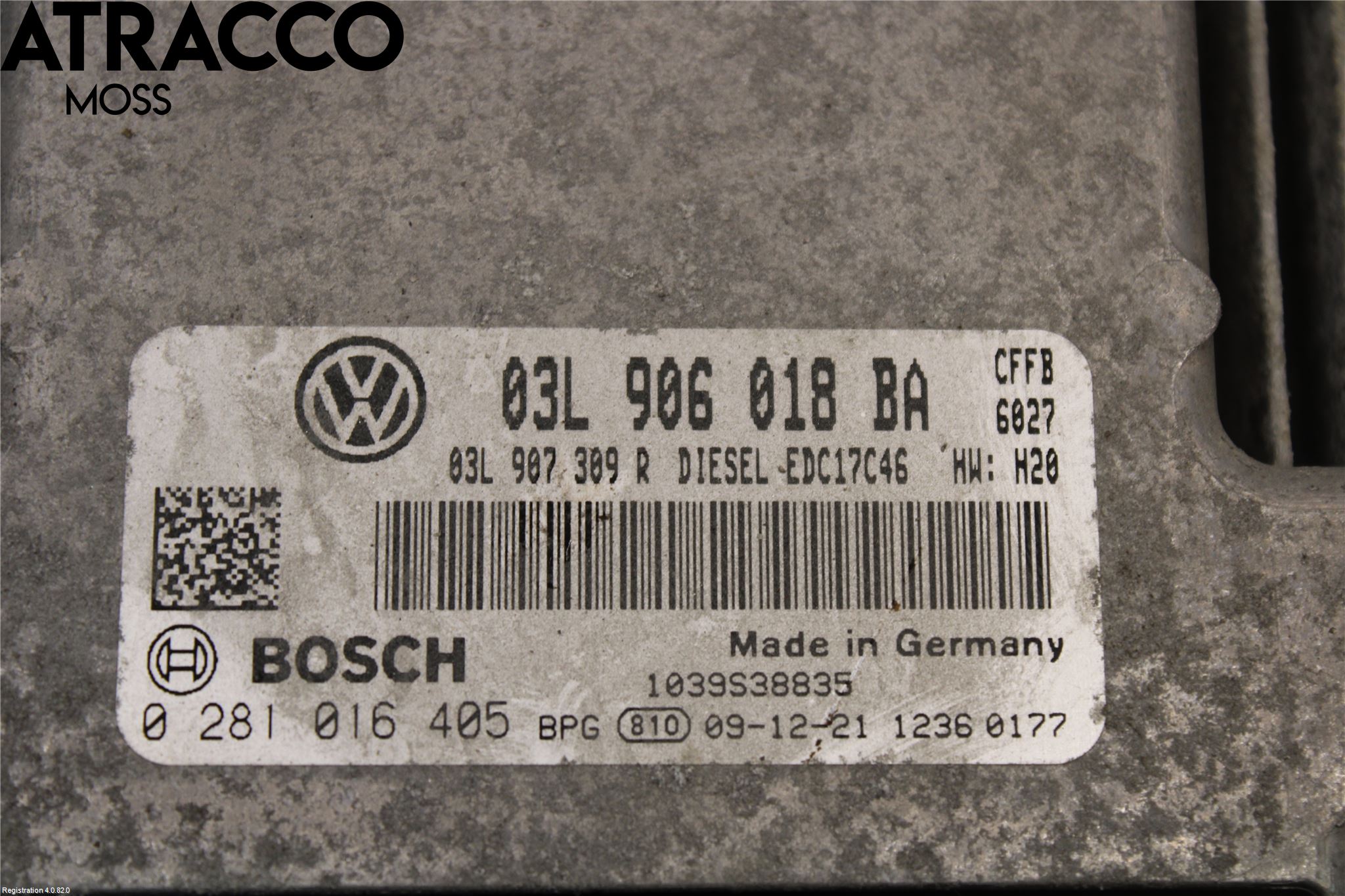 Volkswagen VW GOLF VI 09-13 Styrenhet Insprut Bensin