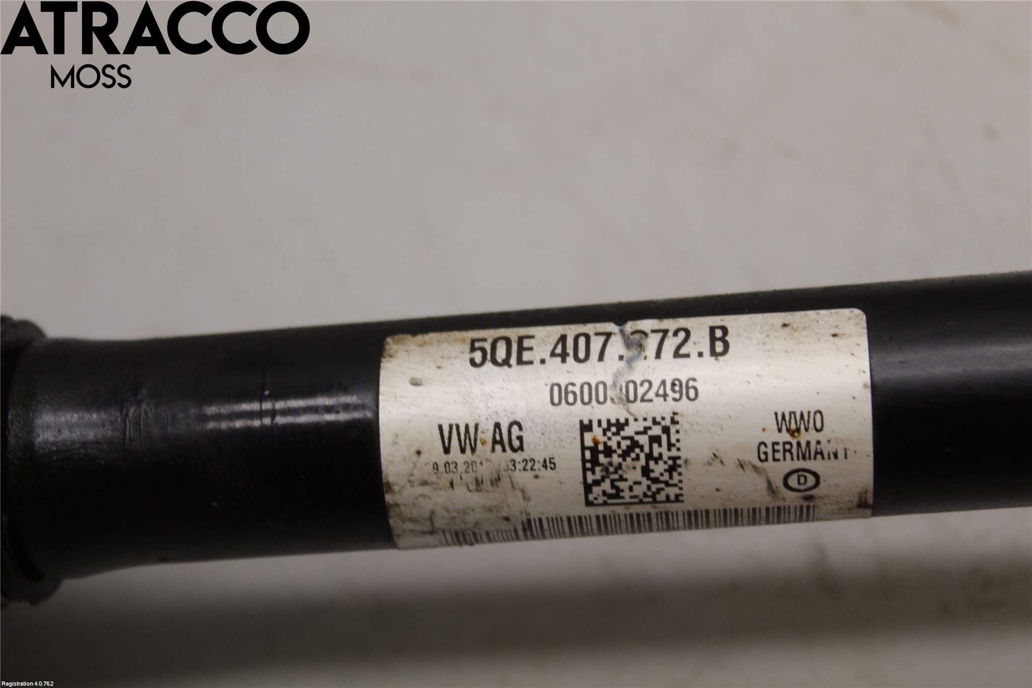 Volkswagen VW GOLF / E-GOLF VII 13-20 Drivaxel Fram Höger