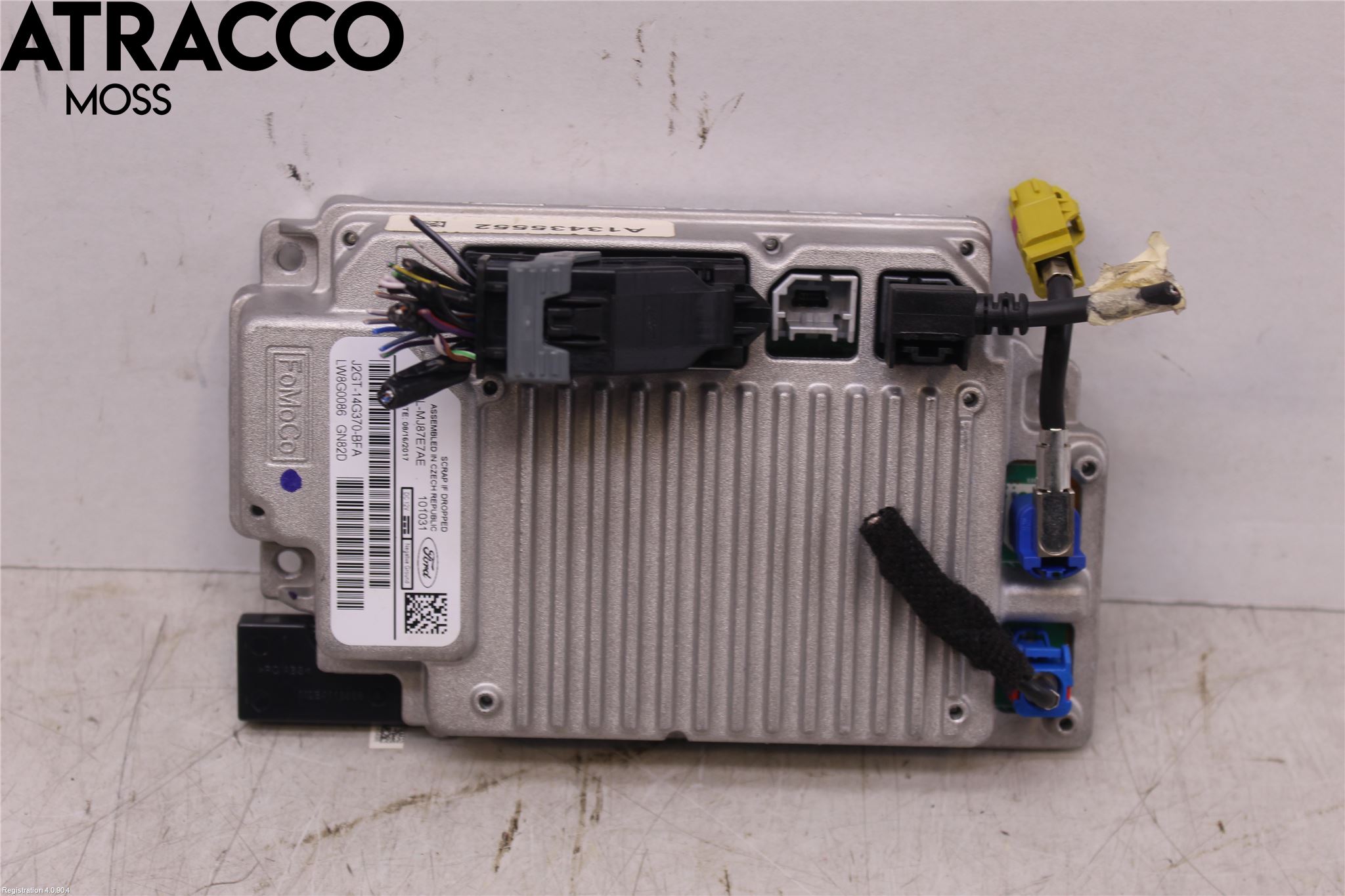 Ford S-MAX 15- Radio-Stereo Förstärkare