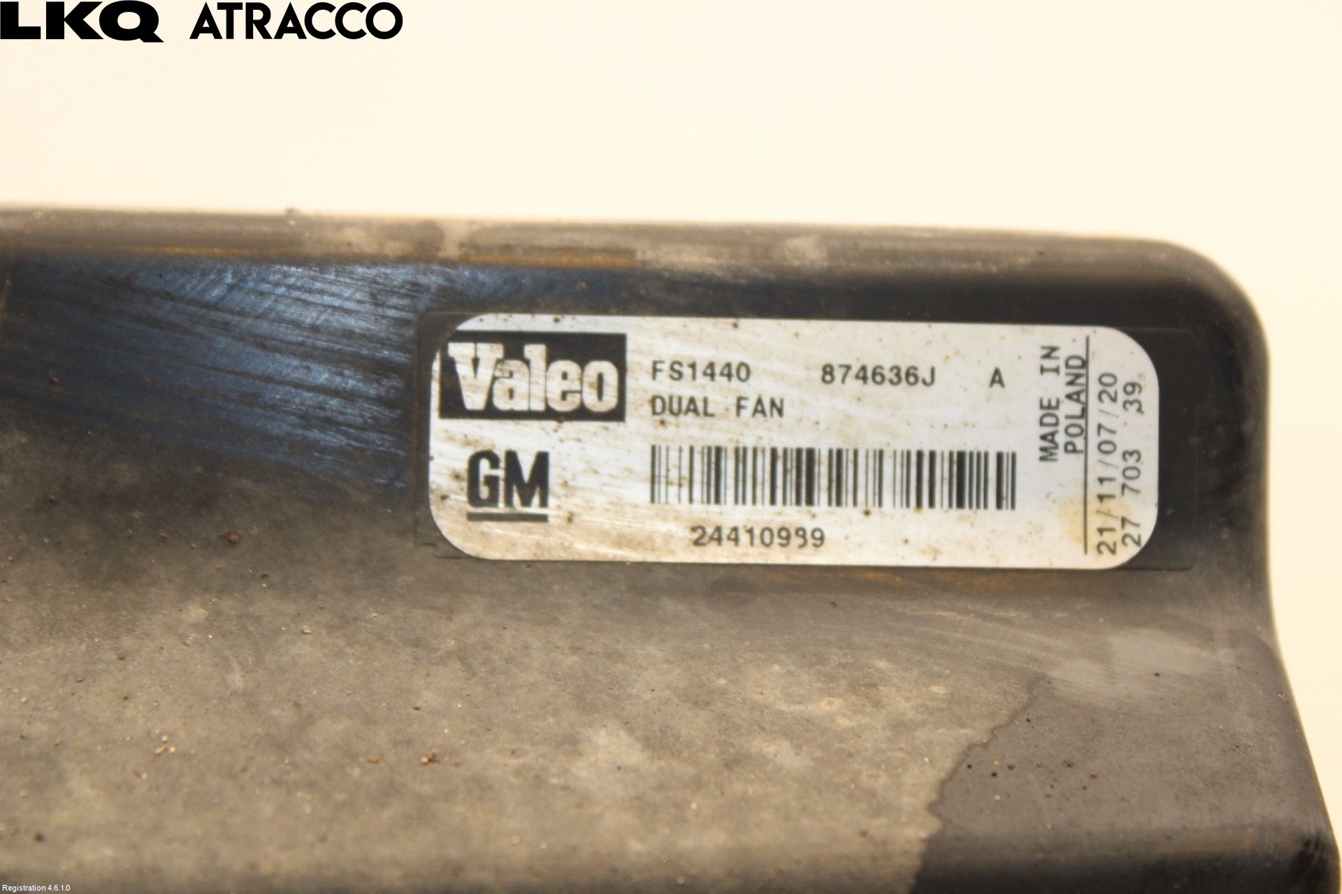 Saab 9-3 VER2/VER3 08-15 Kylfläkt El