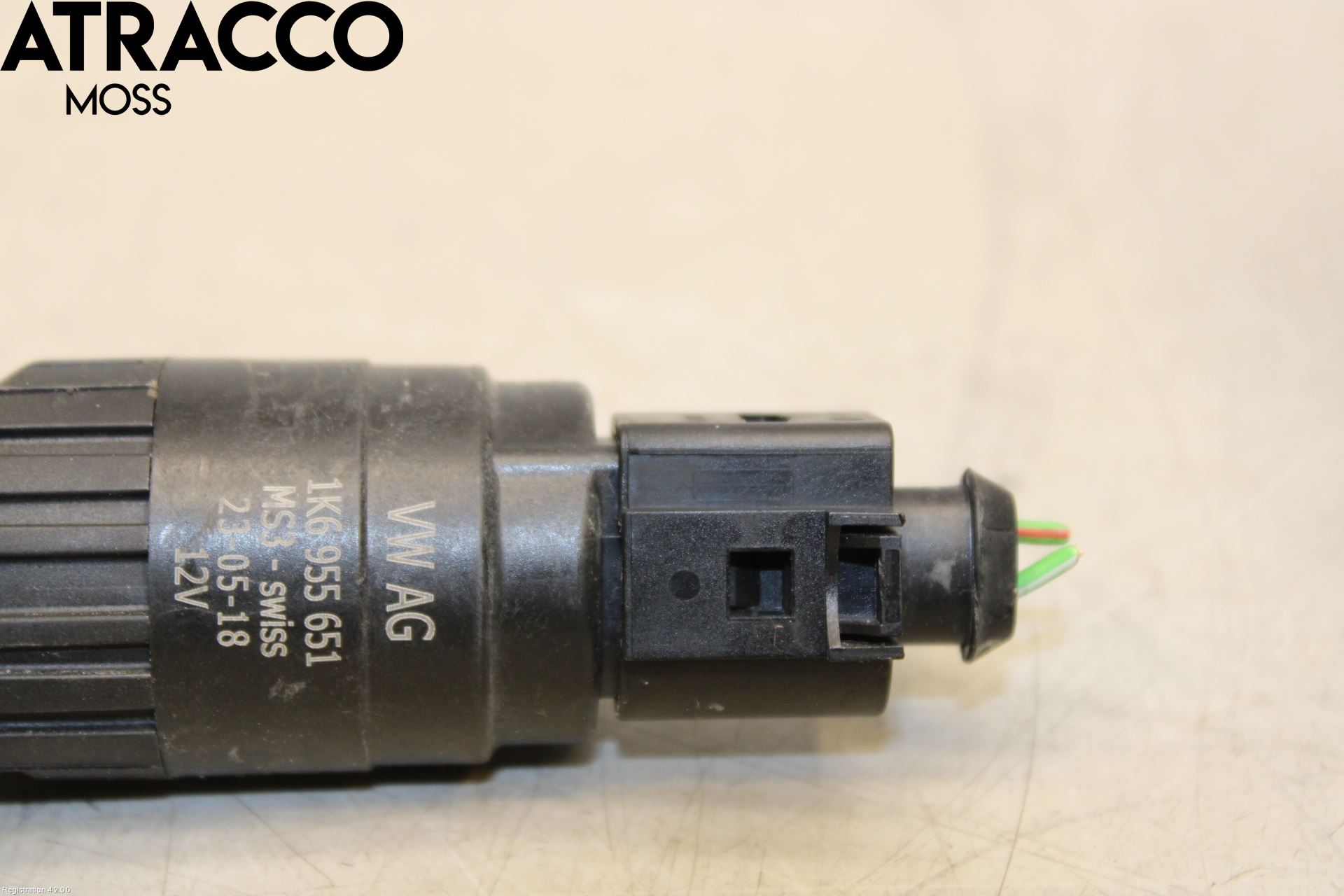 Volkswagen VW GOLF / E-GOLF VII 13-20 Spolarpump Vindruta