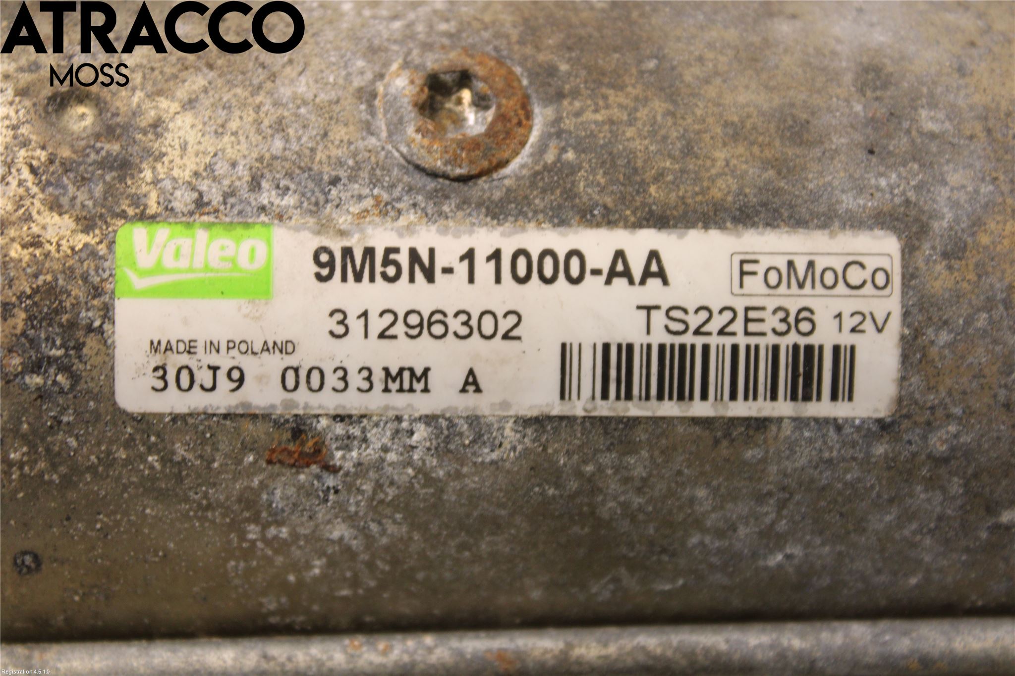 Volvo V50 08-12 Startmotor Diesel