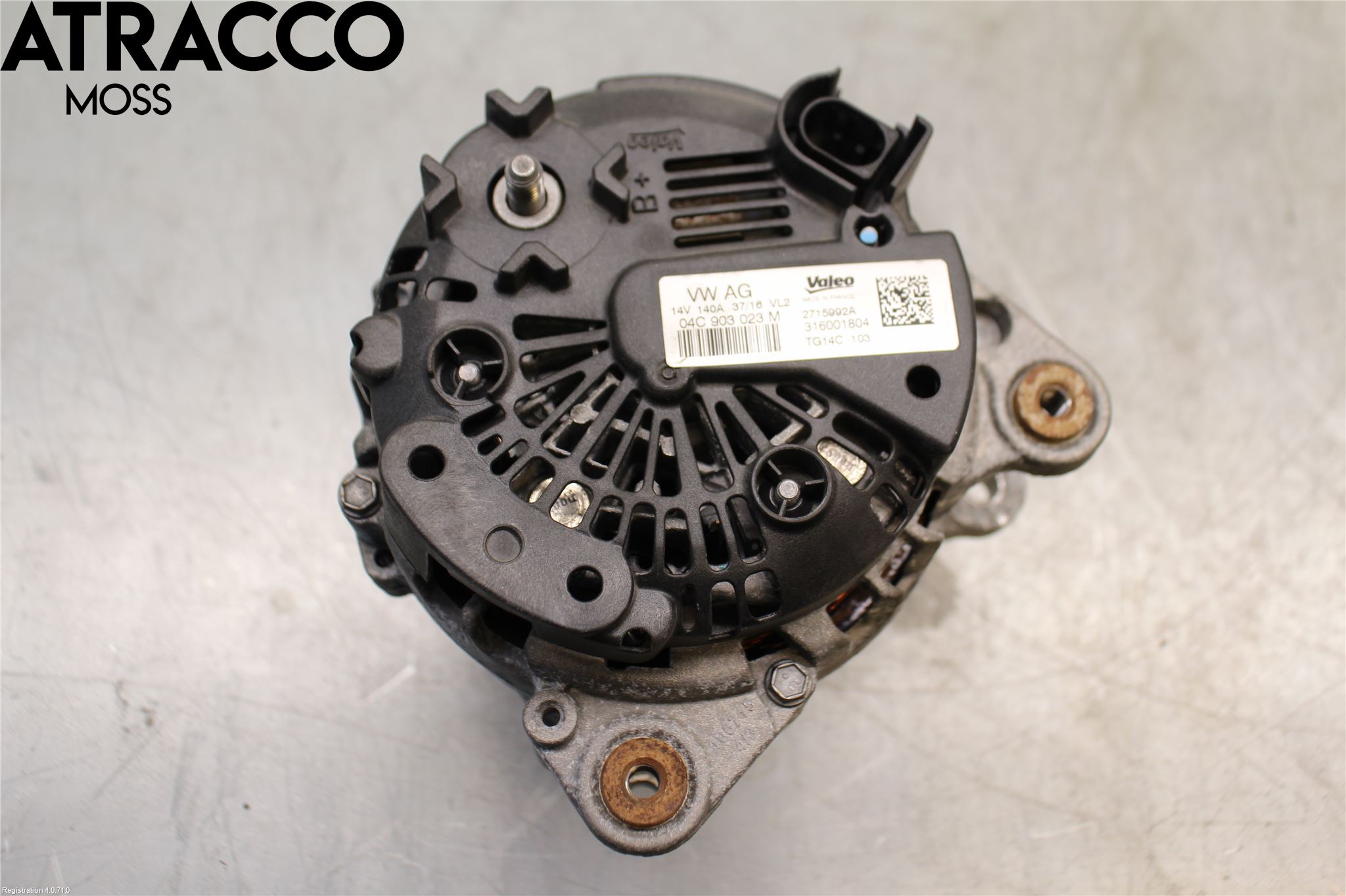 Volkswagen VW TIGUAN 16-24 Generator