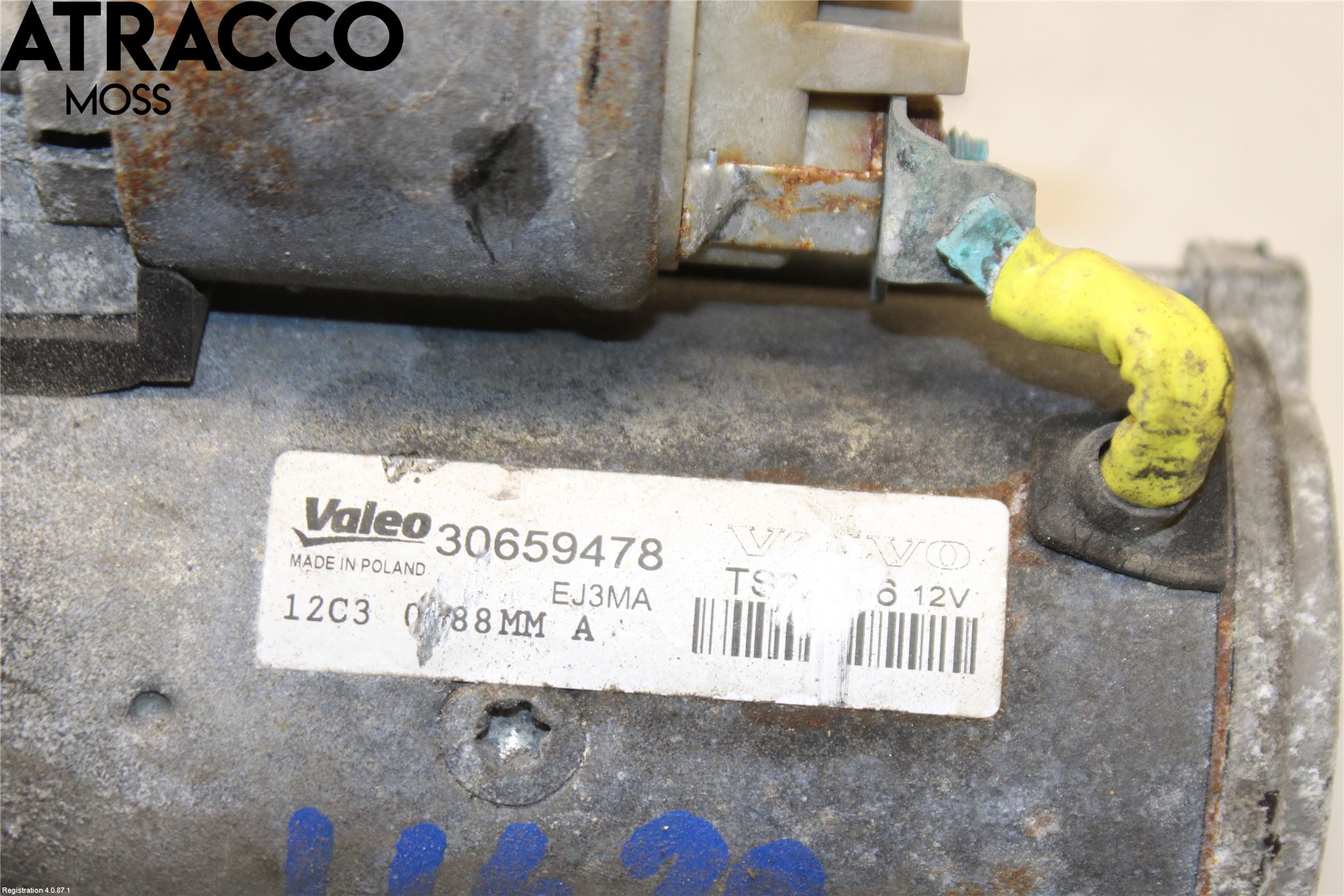 Volvo V40 12-19 Startmotor Diesel
