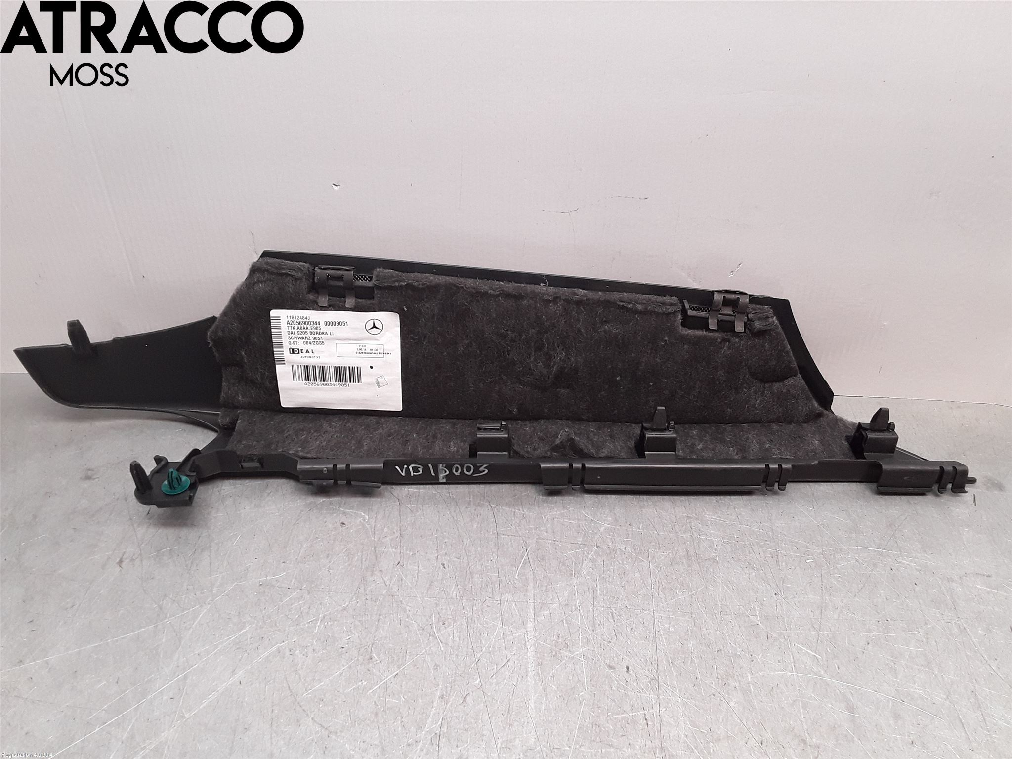 Mercedes-Benz MB C-KLASS (W205) 14-21 Bakruta - Dekorlist