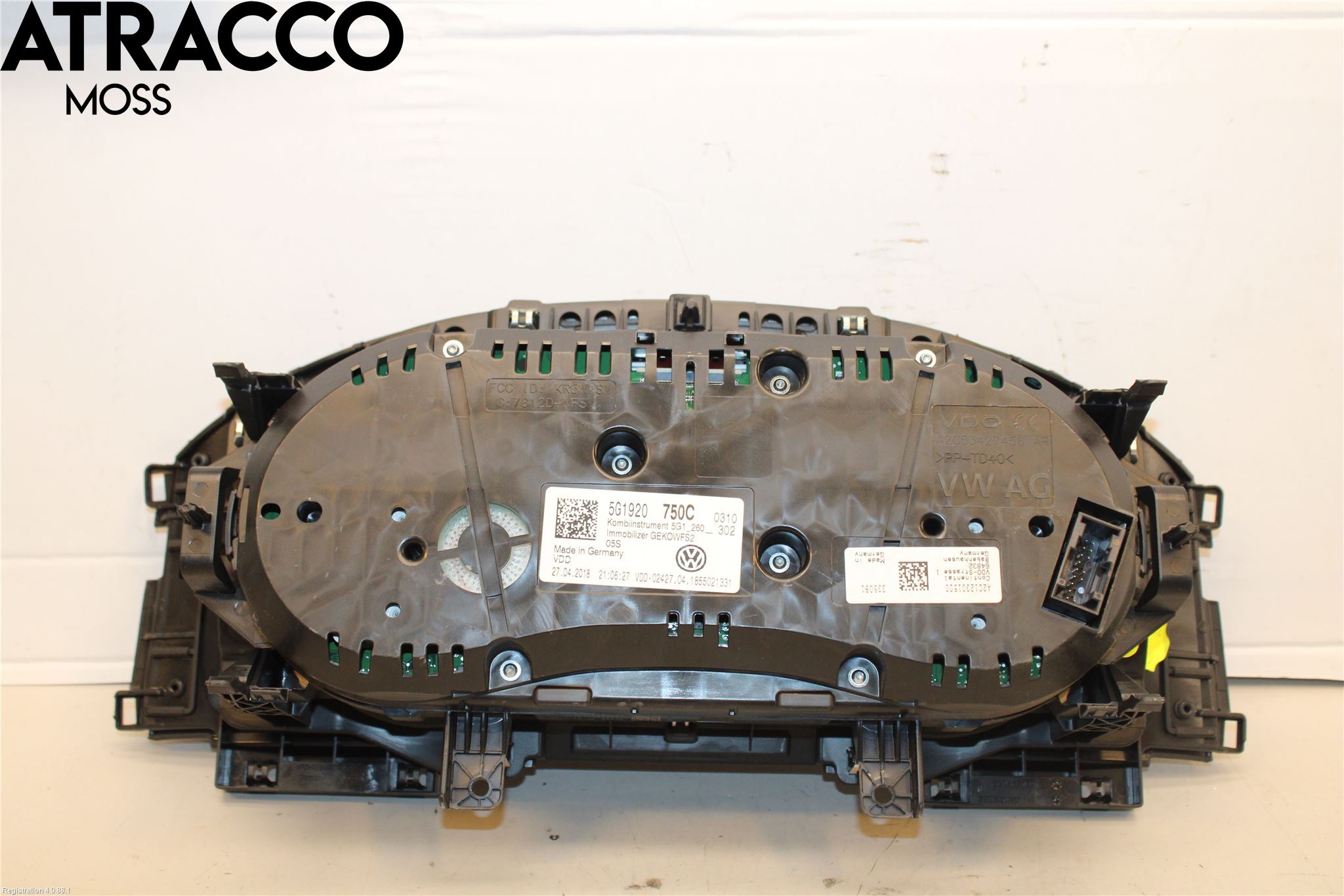 Volkswagen VW GOLF / E-GOLF VII 13-20 Instrument Komb