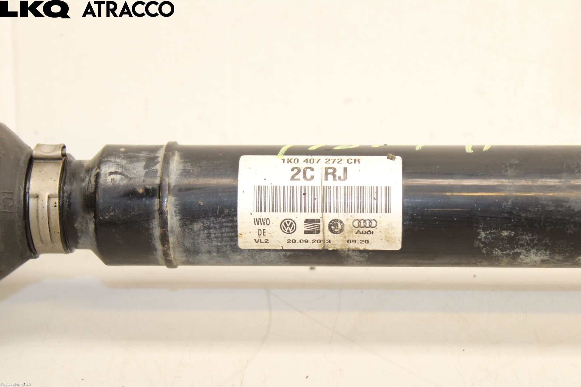Volkswagen VW CADDY 11-15 Drivaxel Fram Höger