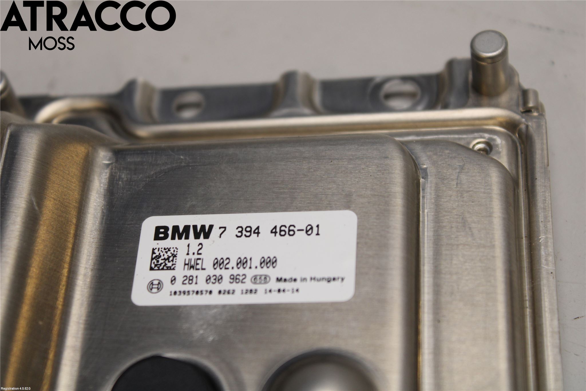 BMW 5 F10/F11/F18 09-17 Styrenhet Avgasrening
