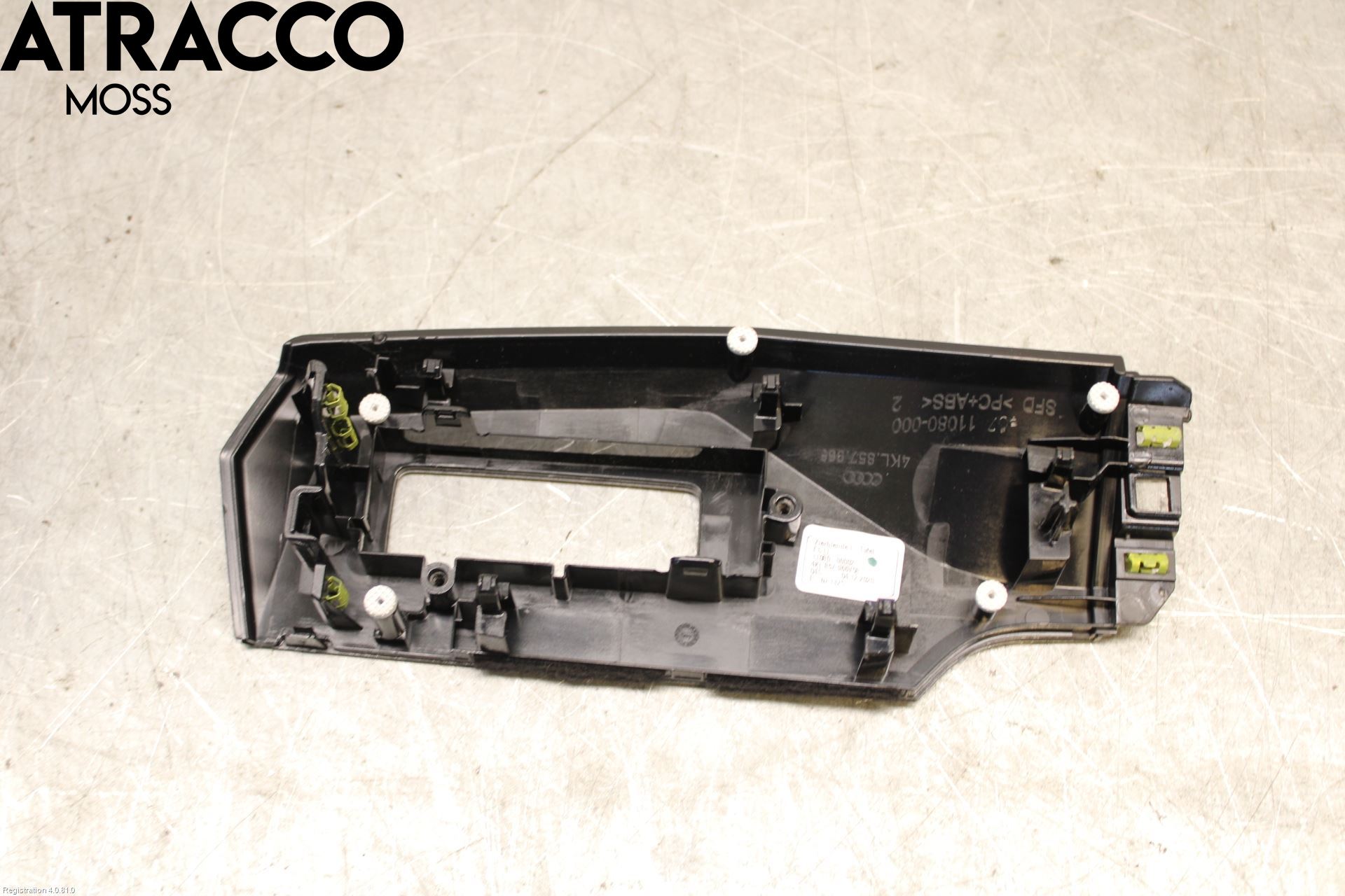 Audi E-TRON, S GE 19- Instrumentbräda Inlägg-Dekorlist