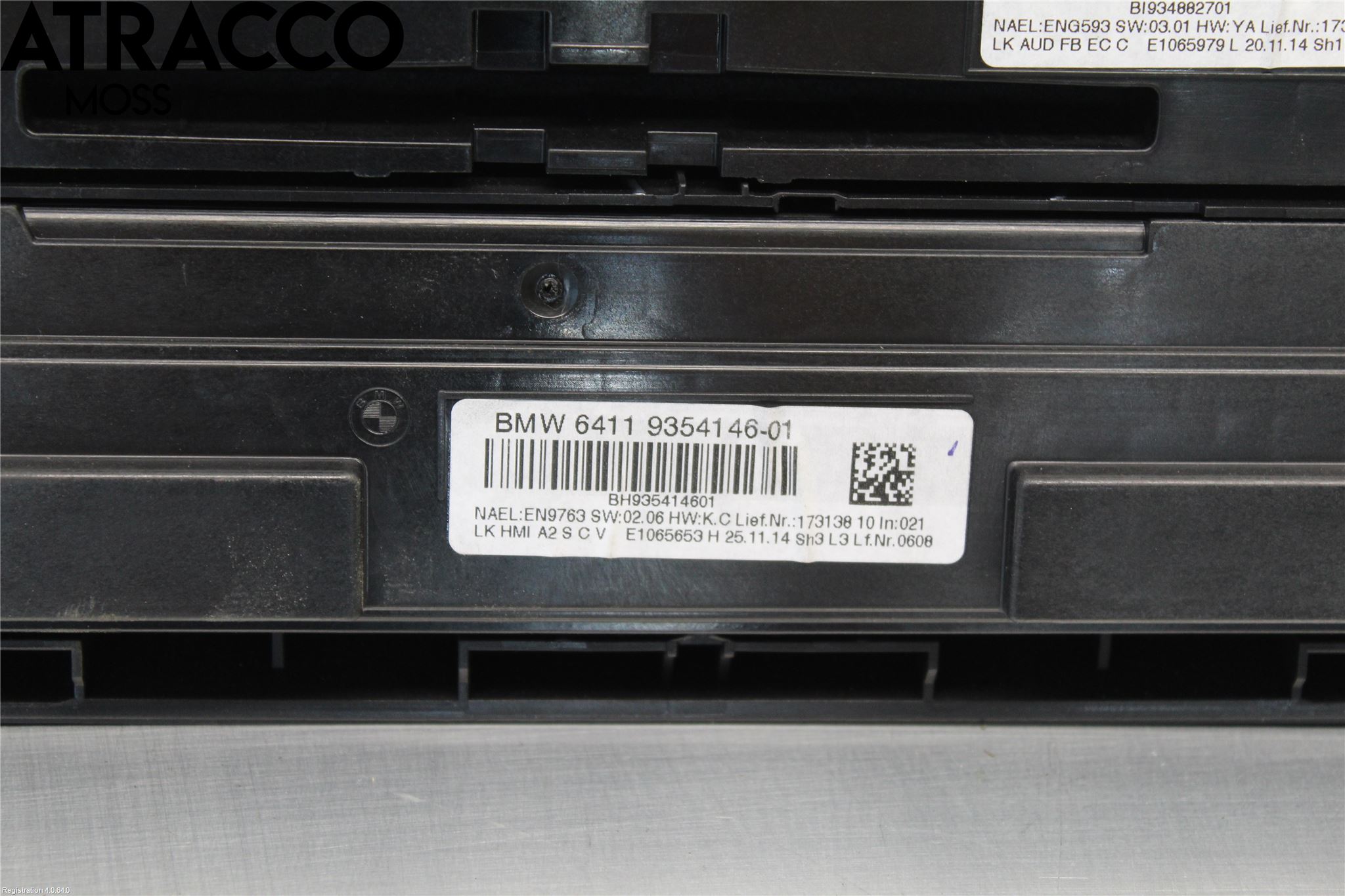 BMW 1 F20/F21 11-19 Ac Styrenhet Ac Manöveren