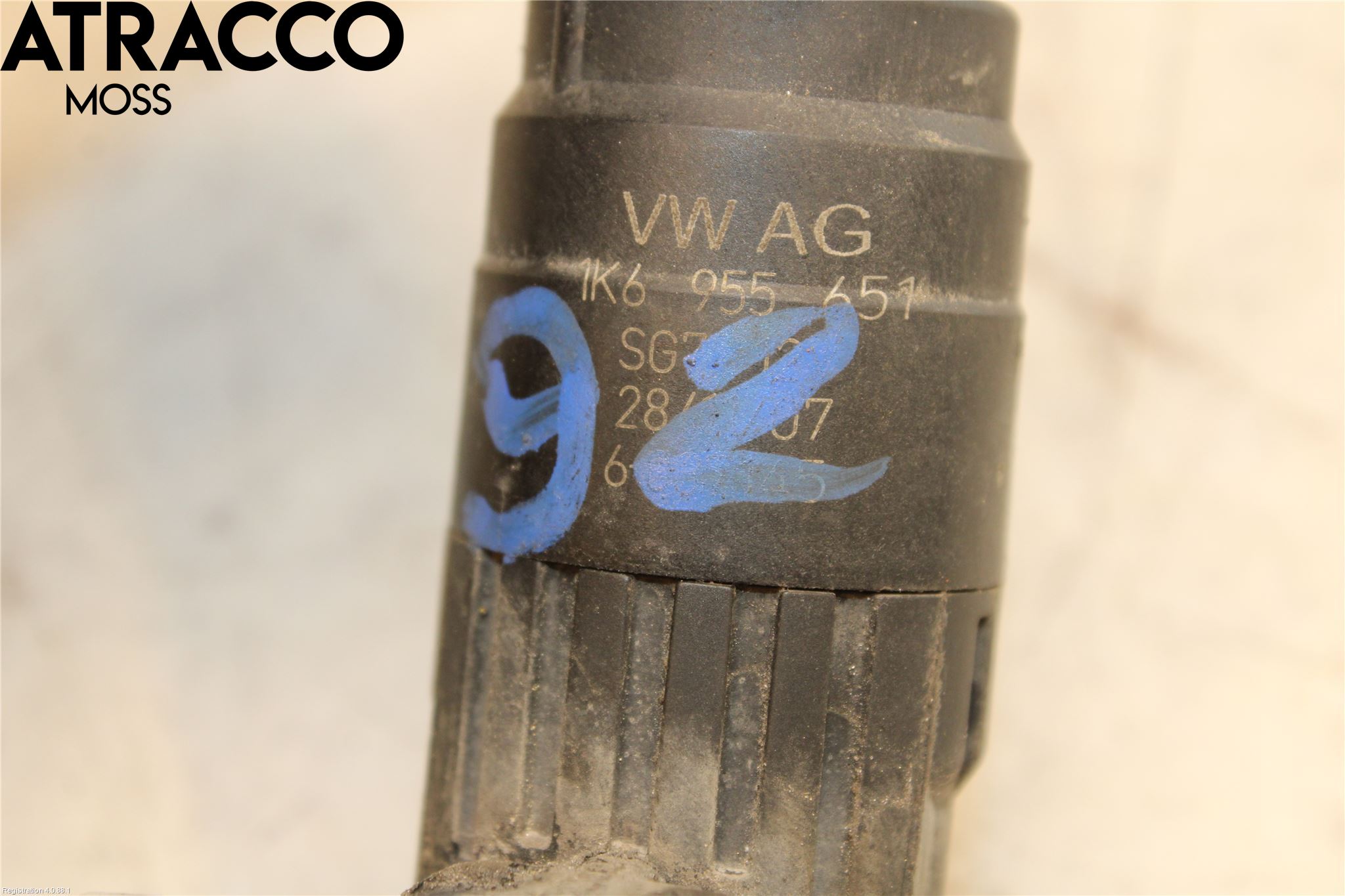 Volkswagen VW GOLF V 04-09 Spolarpump Högtryck