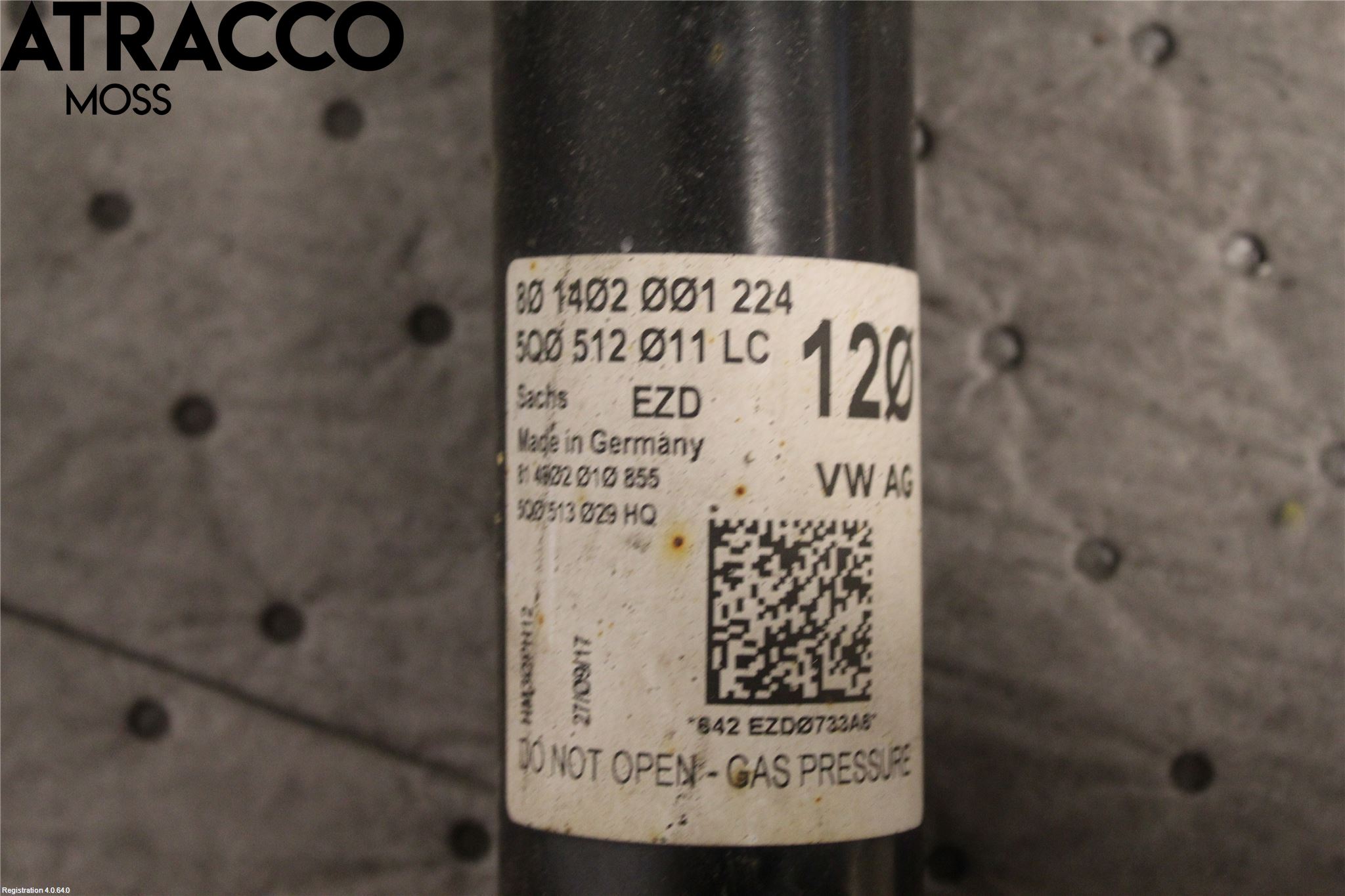 Audi A3/S3 8V 13-20 Stötdämpare Bak