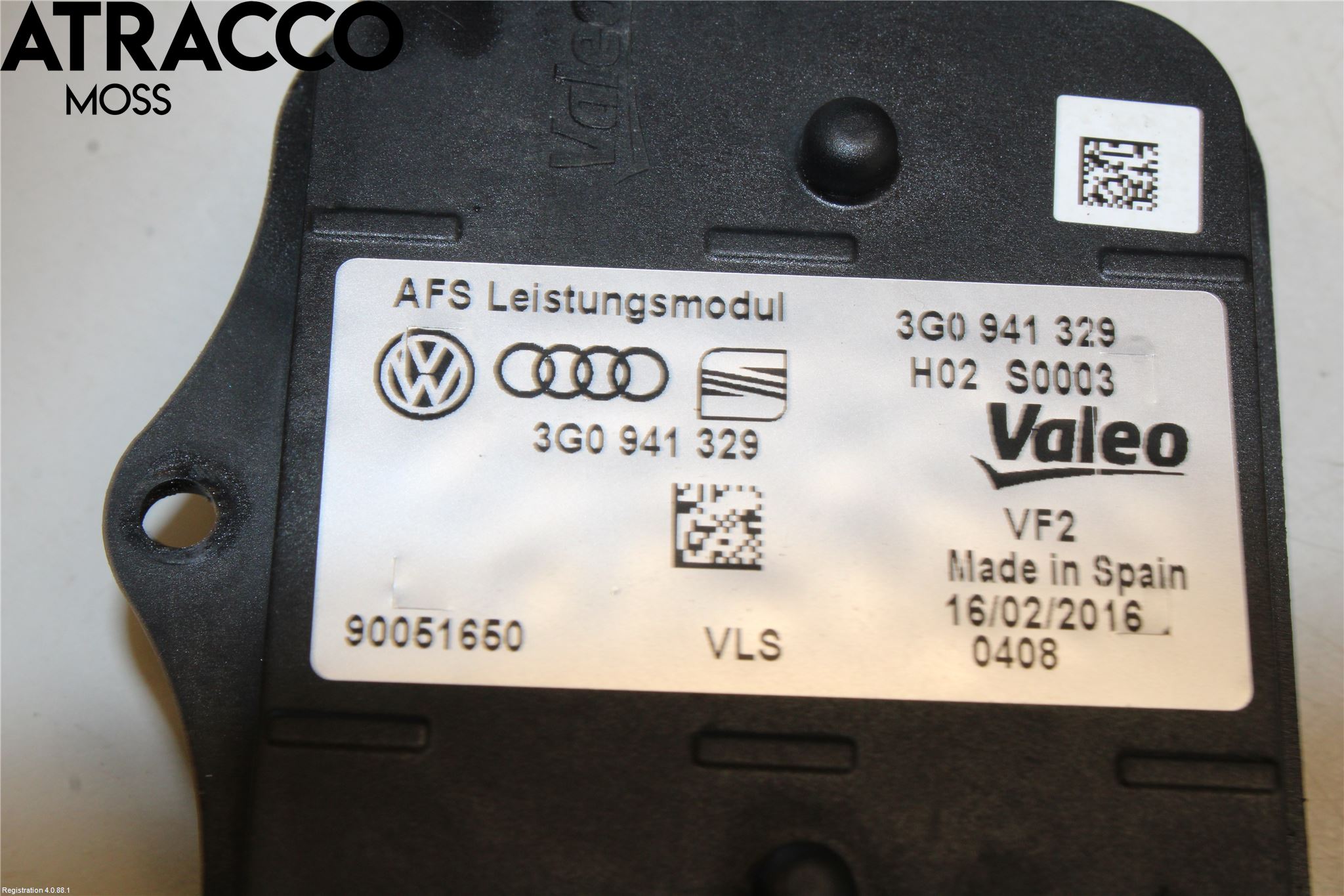 Volkswagen VW PASSAT 15-19 Styrenhet Strålkastare