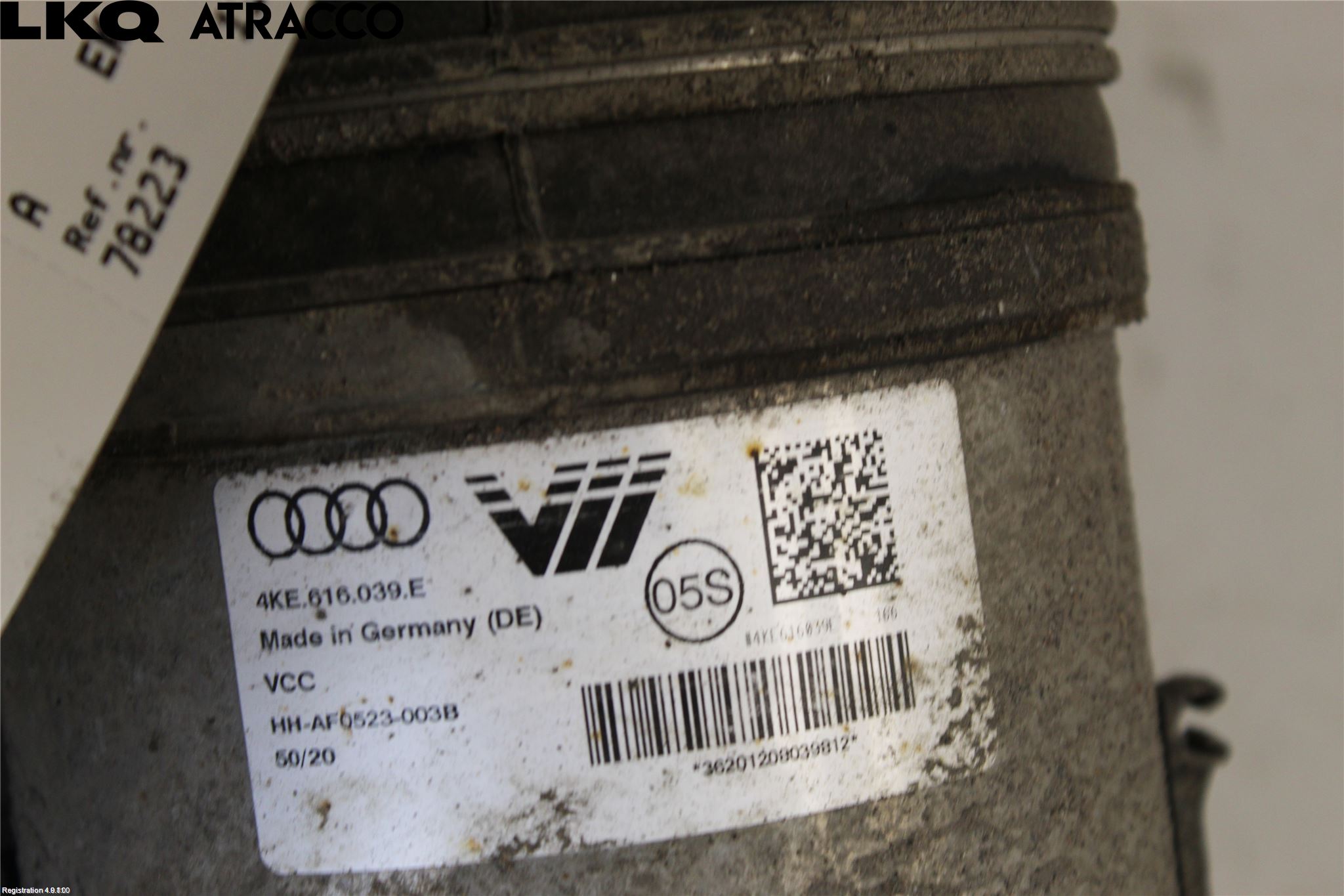 Audi E-TRON, S GE 19- Fjäderben Fram Höger