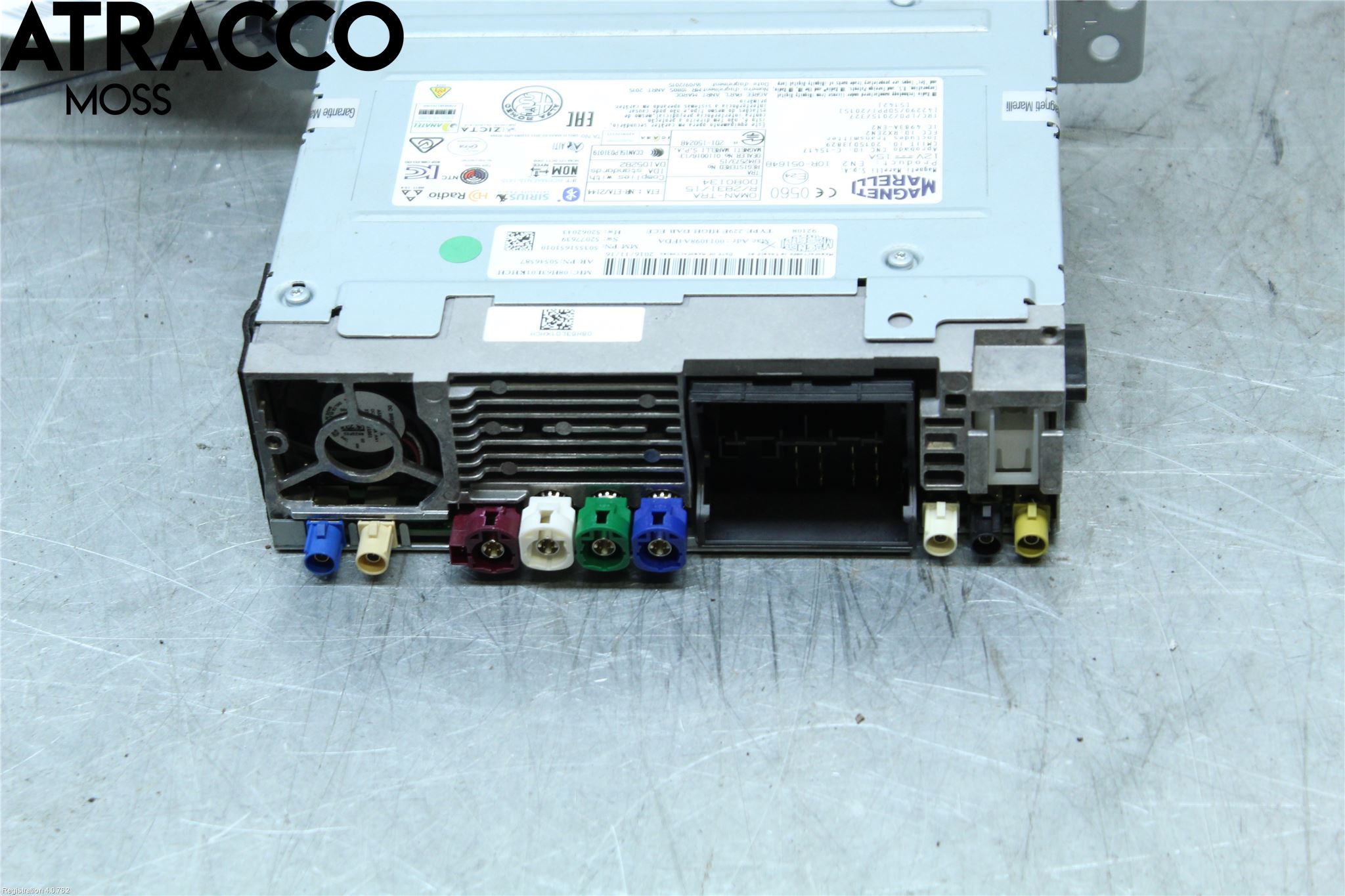 Alfa GIULIA Cd Radio - Multimediapanel